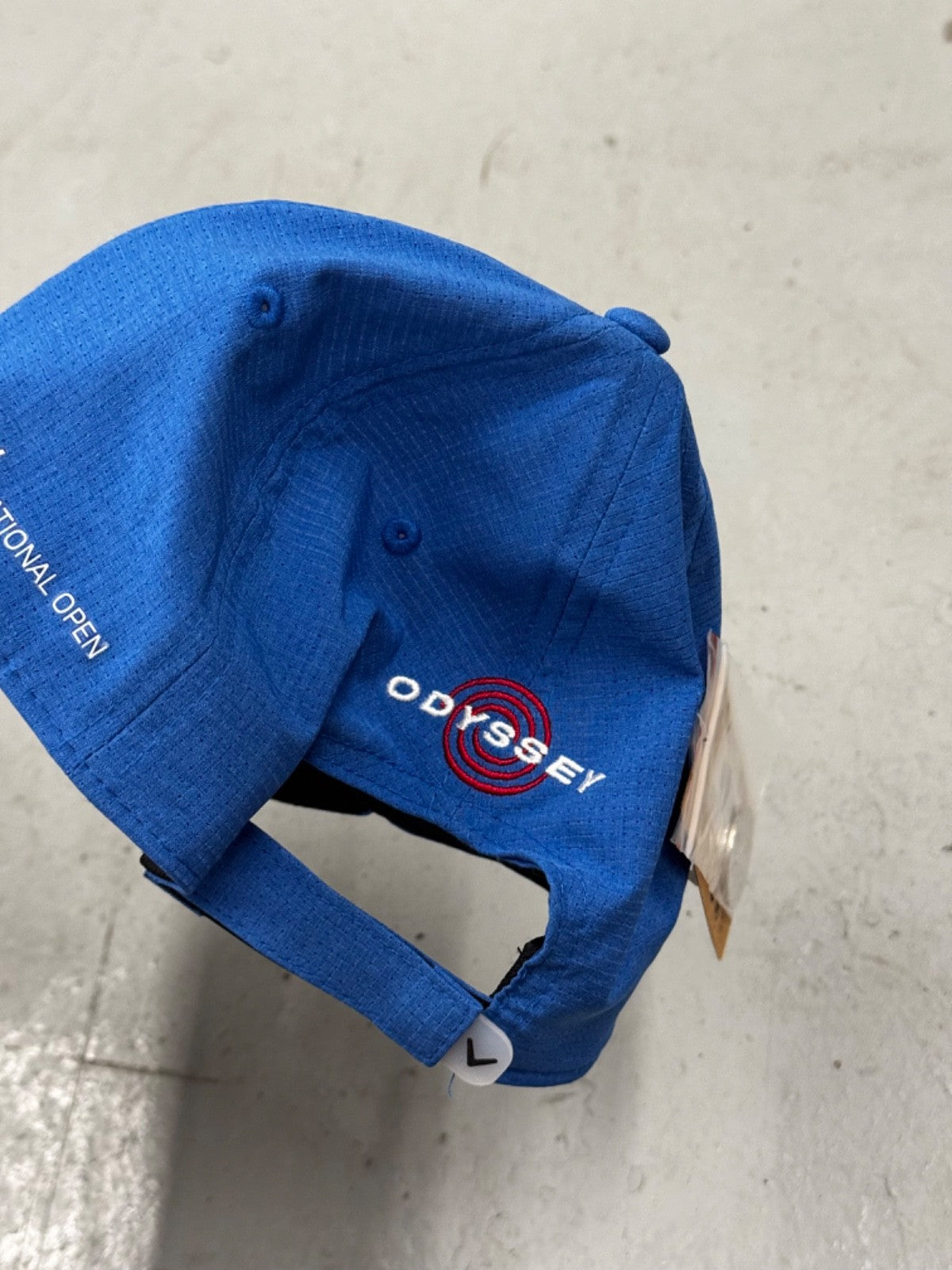 Callaway Odyessey Nanotex Golf Cap Adjustable One Size + Ball Marker