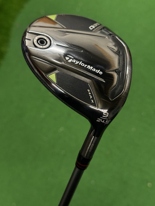 TaylorMade Qi35 Max 9 Wood 24.5 Degree Regular Fujikura Air Speeder Shaft