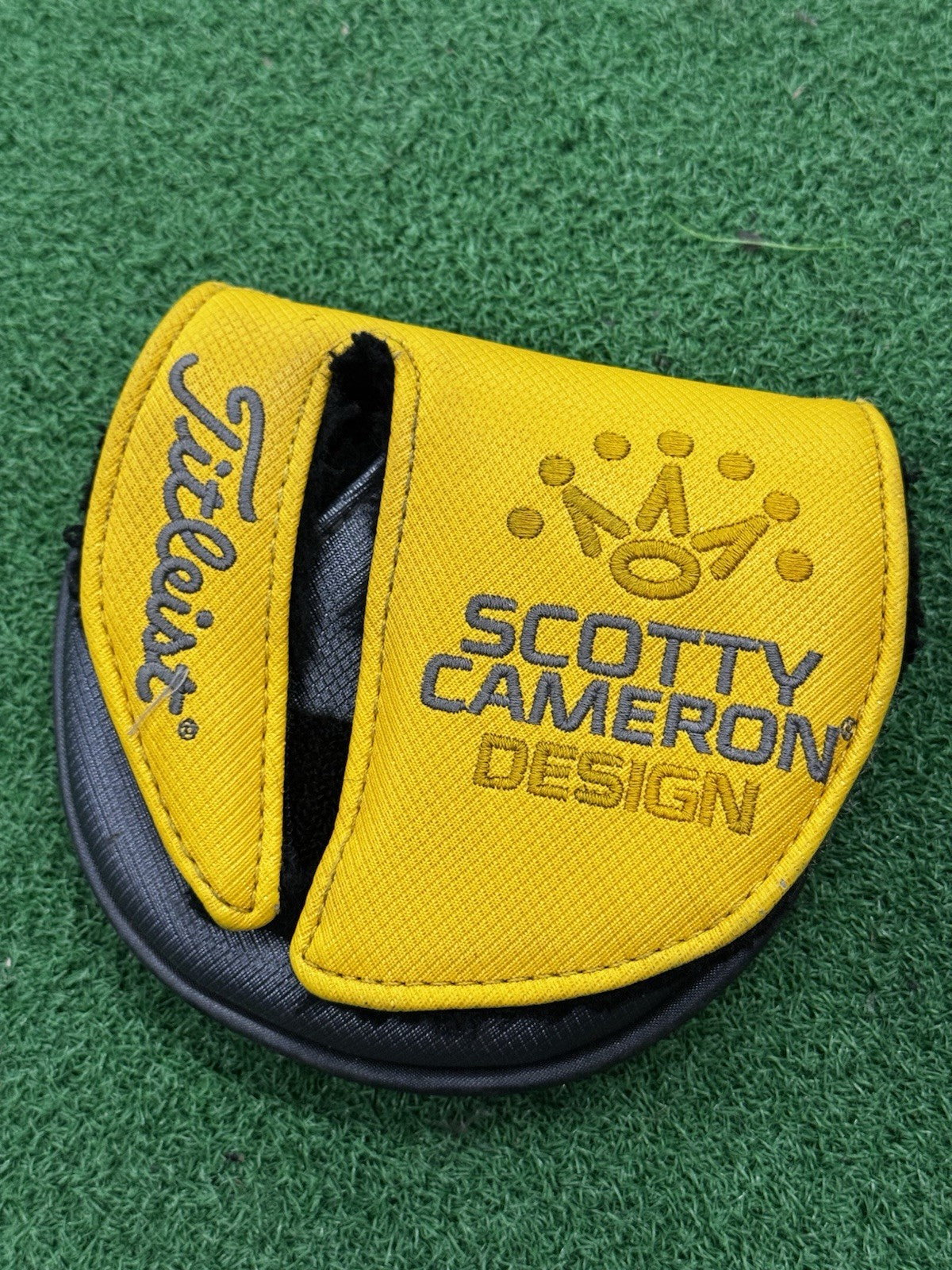 Scotty Cameron PHANTOM X Milled Putters Mallet Yellow 2019 Putter Headcover
