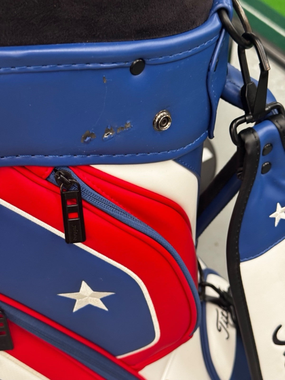 Titleist US Open Golf Tour Bag White/Blue/Red