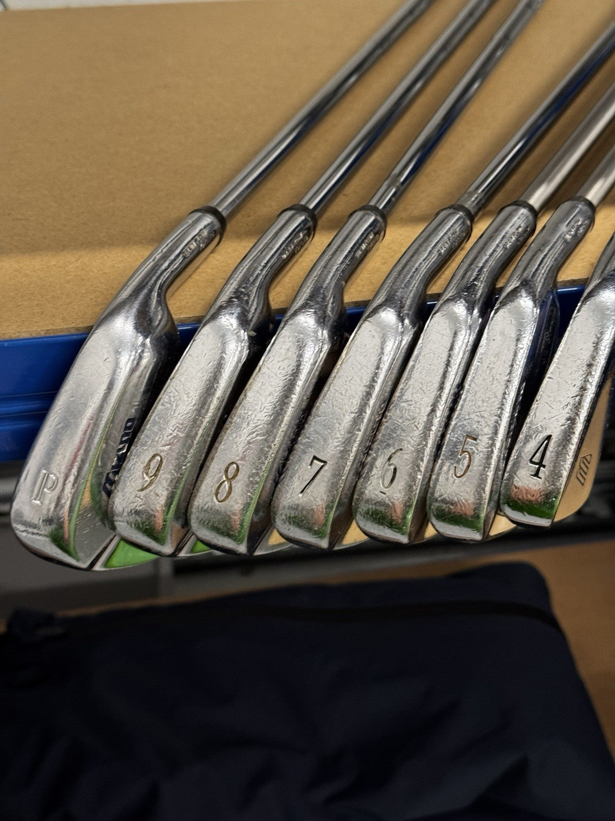 Mizuno MP-37 Irons 4-PW Regular Flex (Stiff 5/6 Iron) Used