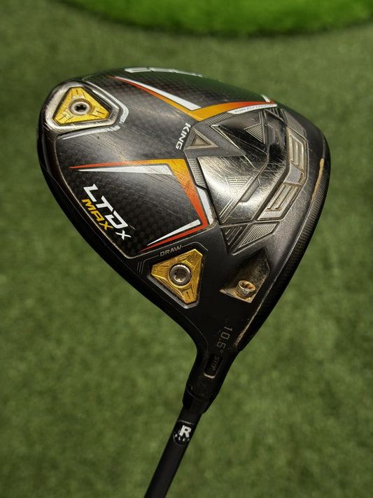 Cobra LTDx Max Driver 10.5 Degree Regular HZRDUS Shaft