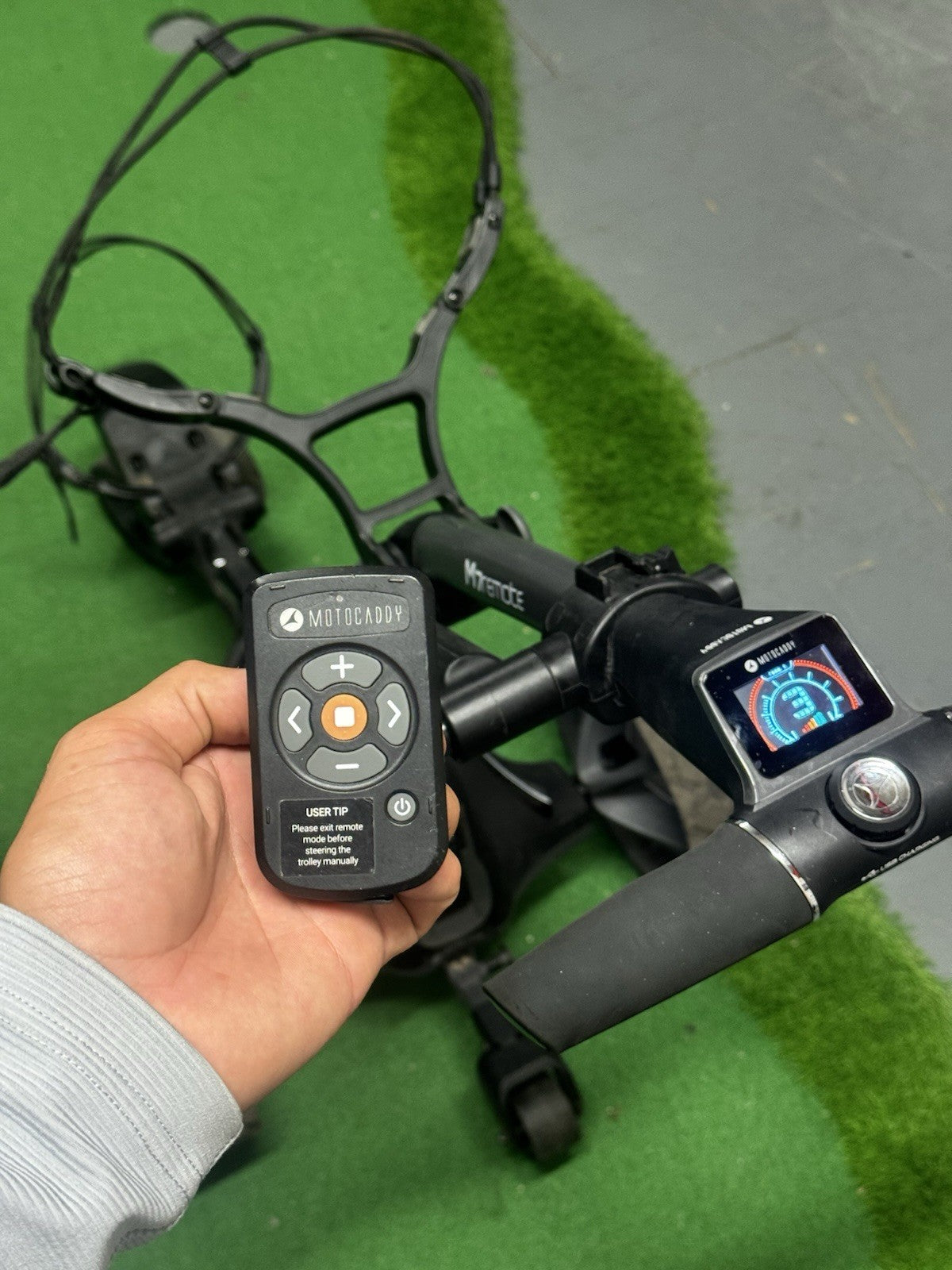 Motocaddy M7 Remote Electric Golf Trolley 36 Hole Ultra Battery