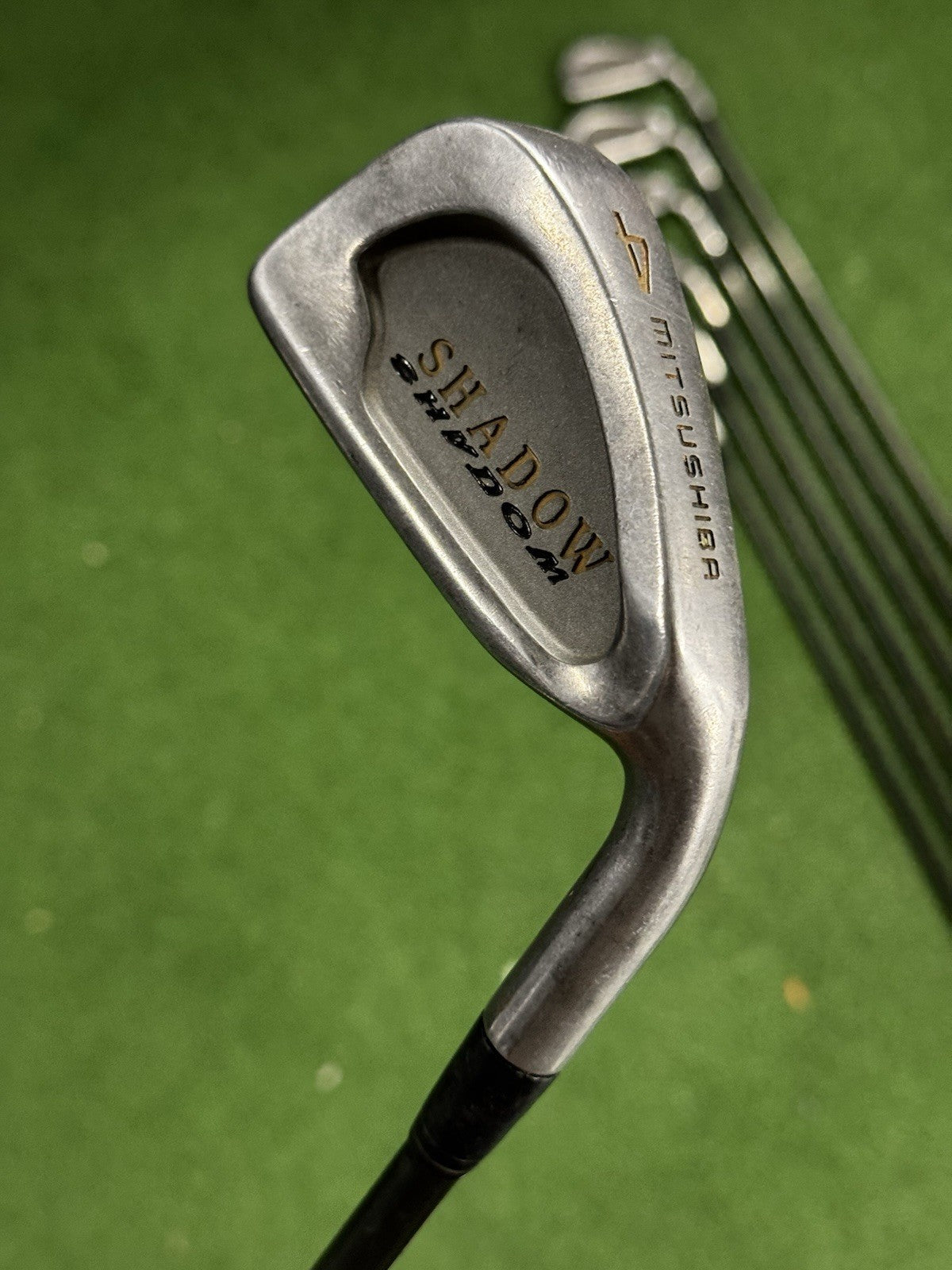 Mitsushiba Shadow Iron Set 3-SW (NO PW) Good Condition Graphite Shafts *Used*