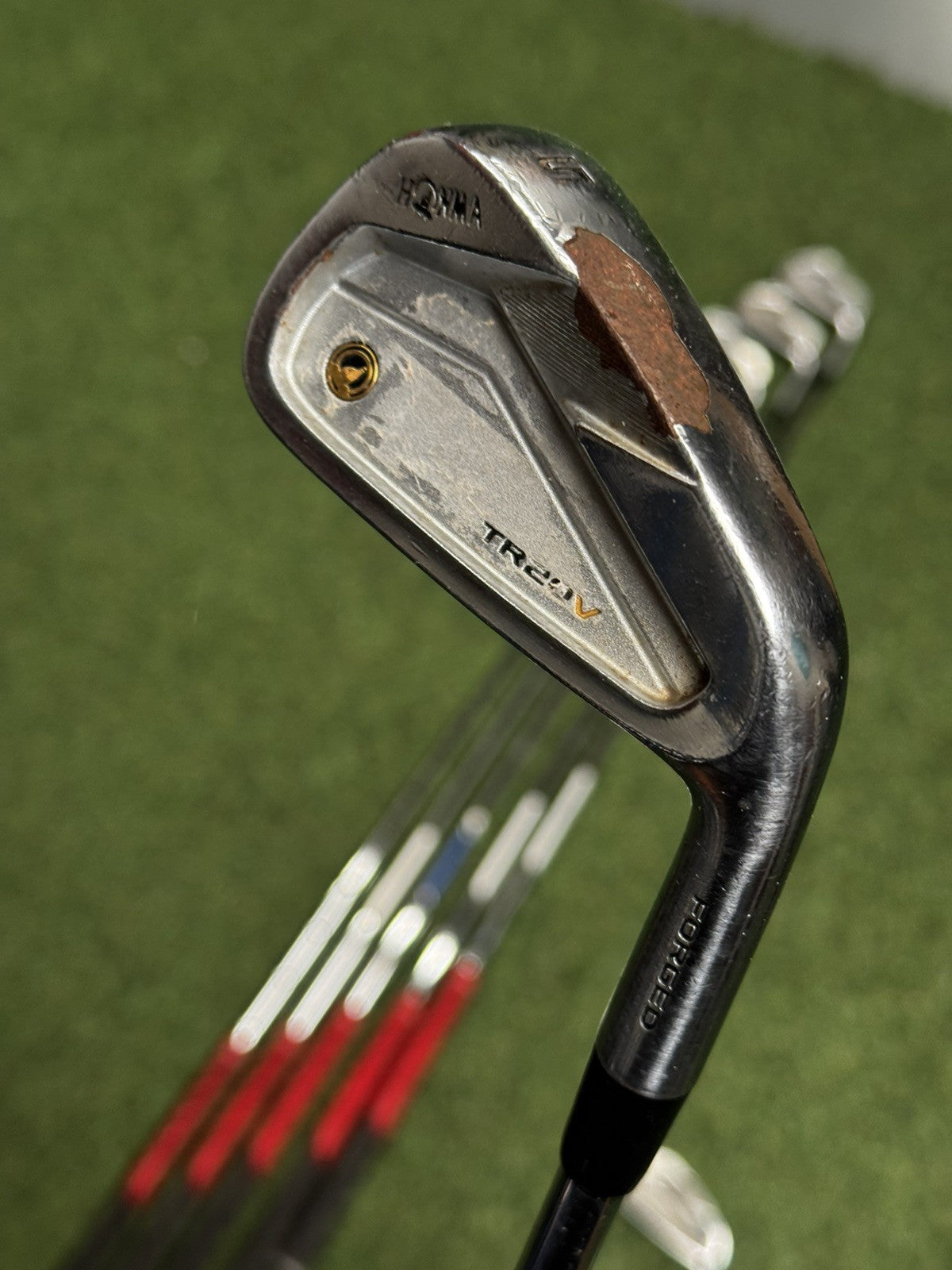 Honma TR20 V Iron Set 4-GW X Stiff Flex Project X 6.5 Steel Shafts