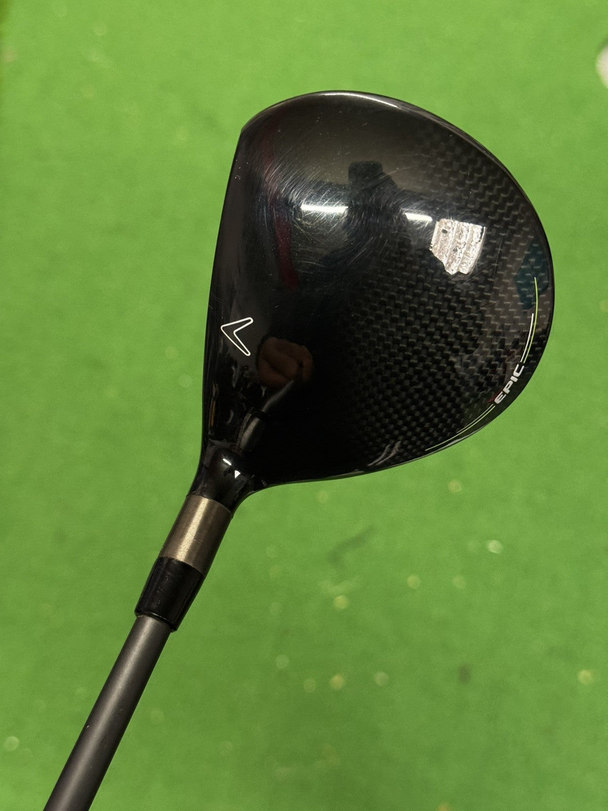 Callaway Epic Speed 5 Wood 18 Degree Stiff Flex HZRDUS Smoke Green Shaft