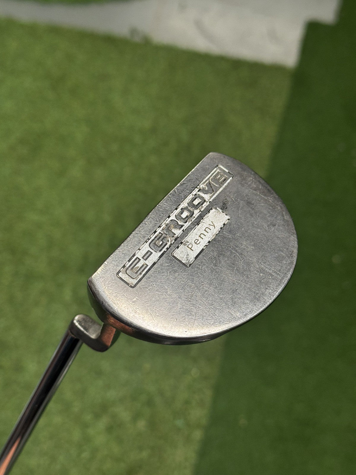 Yes! Golf Left Hand C-Groove Penny Putter 