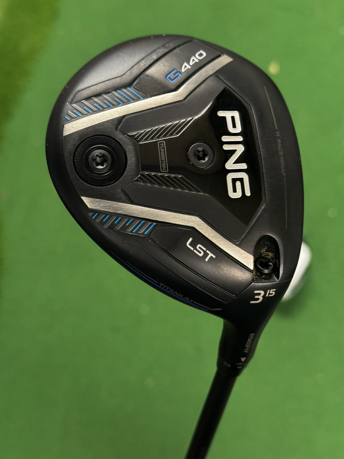 Ping G440 LST 3 Wood 15 Degree X Stiff Flex Tour Edition HZRDUS Black 70 Shaft