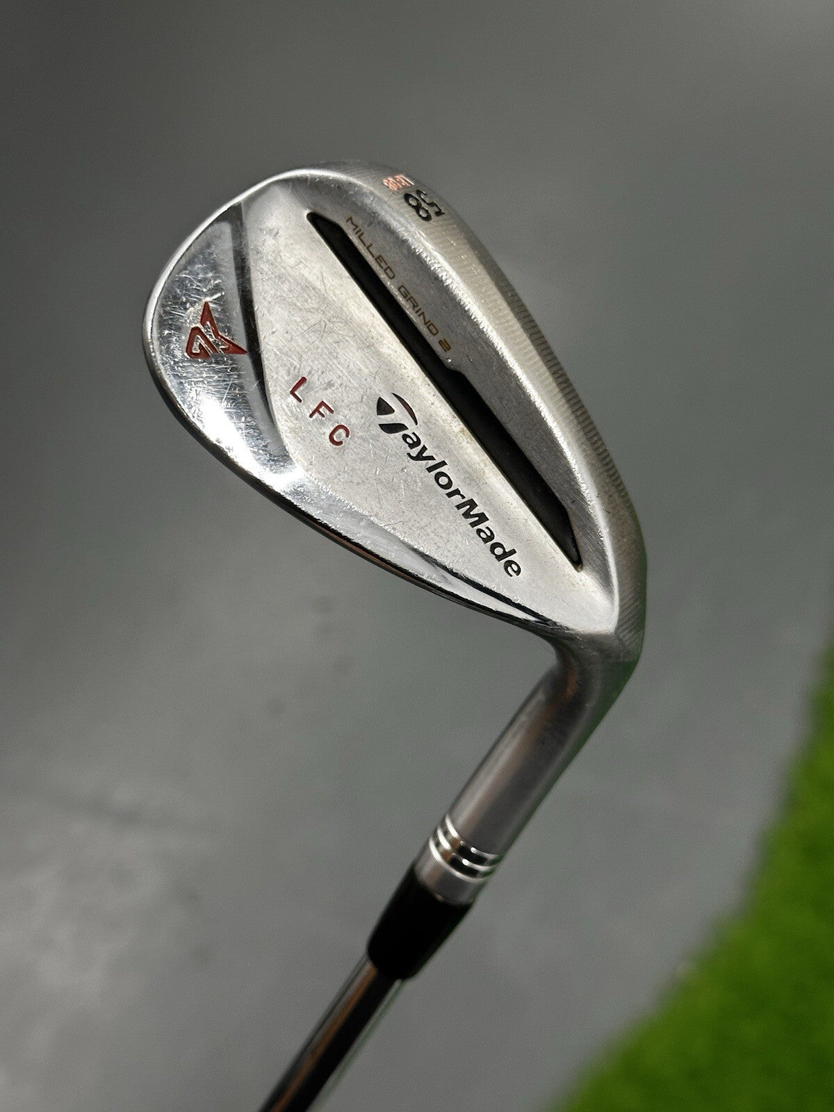 Taylormade Milled Grind 2 Chrome Lob Wedge LB 58 Degree Stiff Flex *LFC STAMP*