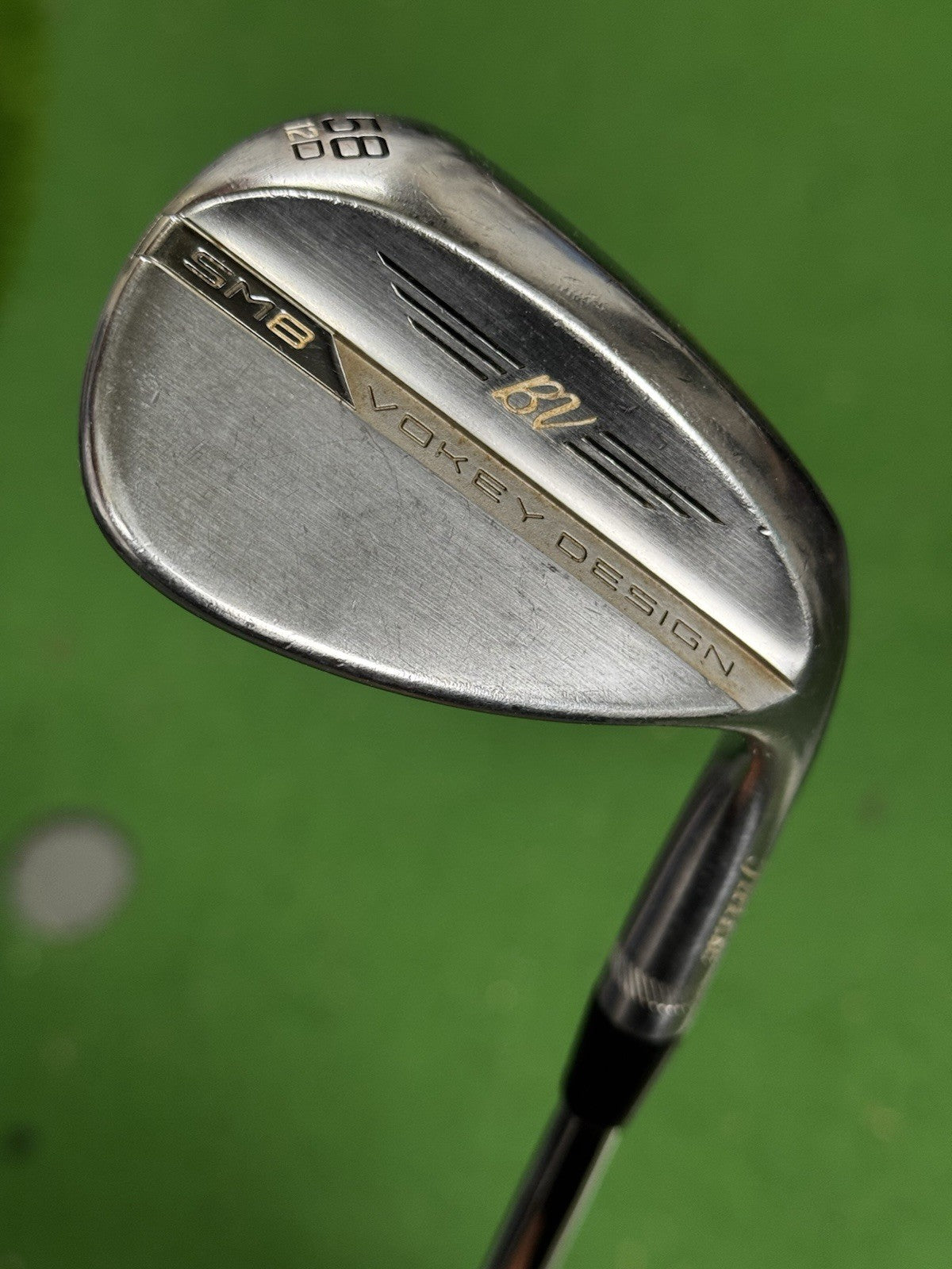 Titleist Vokey SM8 Lob Wedge 58 Degree 12D Wedge Flex Titleist Vokey SM8 Shaft