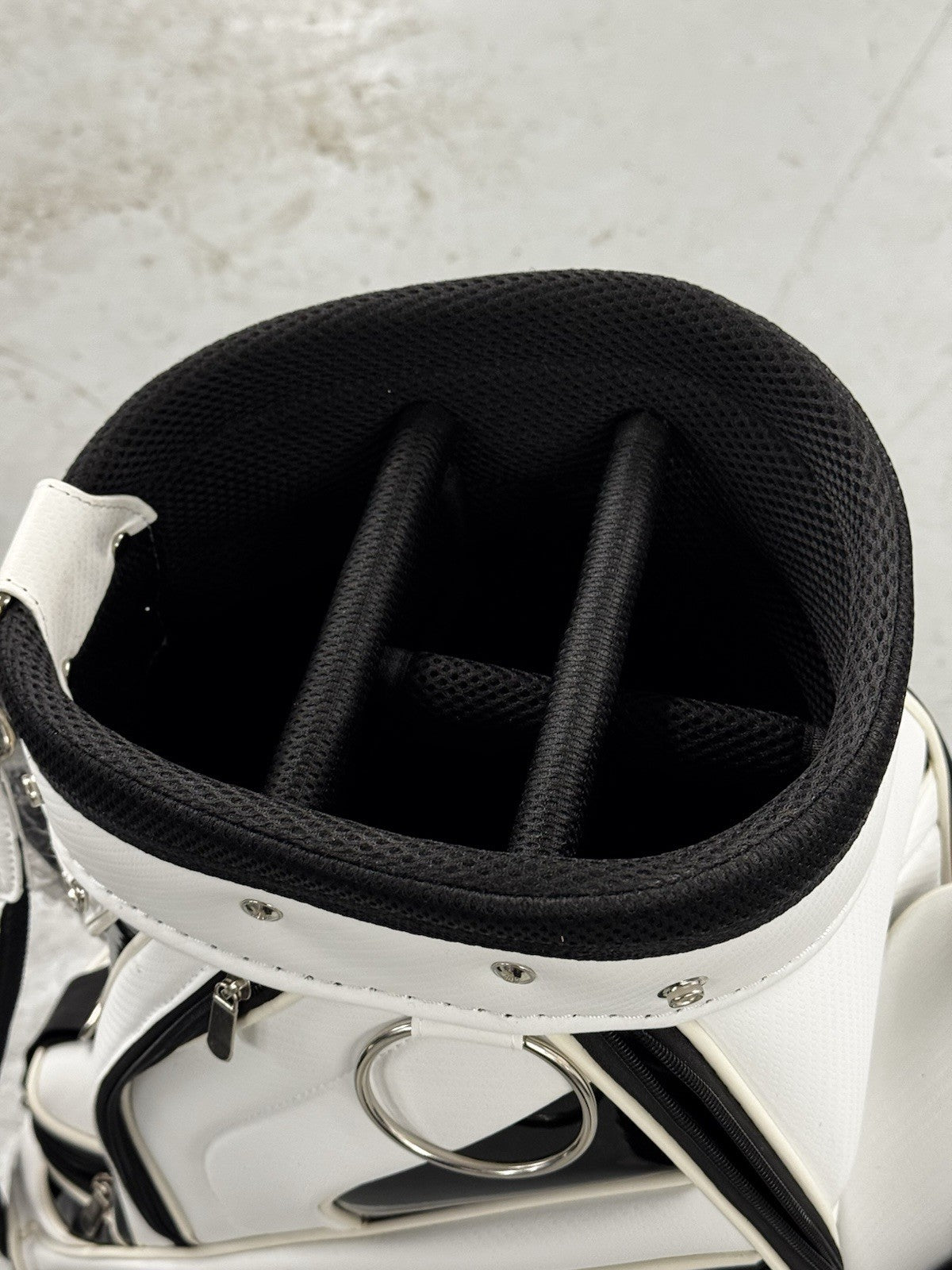 Generic White Golf Cart Bag *NEW*