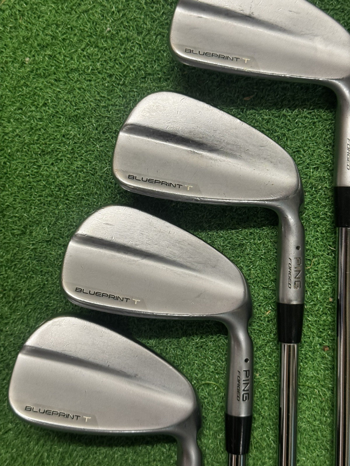 Ping Blueprint T Iron Set 5-PW Black Dot Stiff Flex Dynamic Gold Shafts