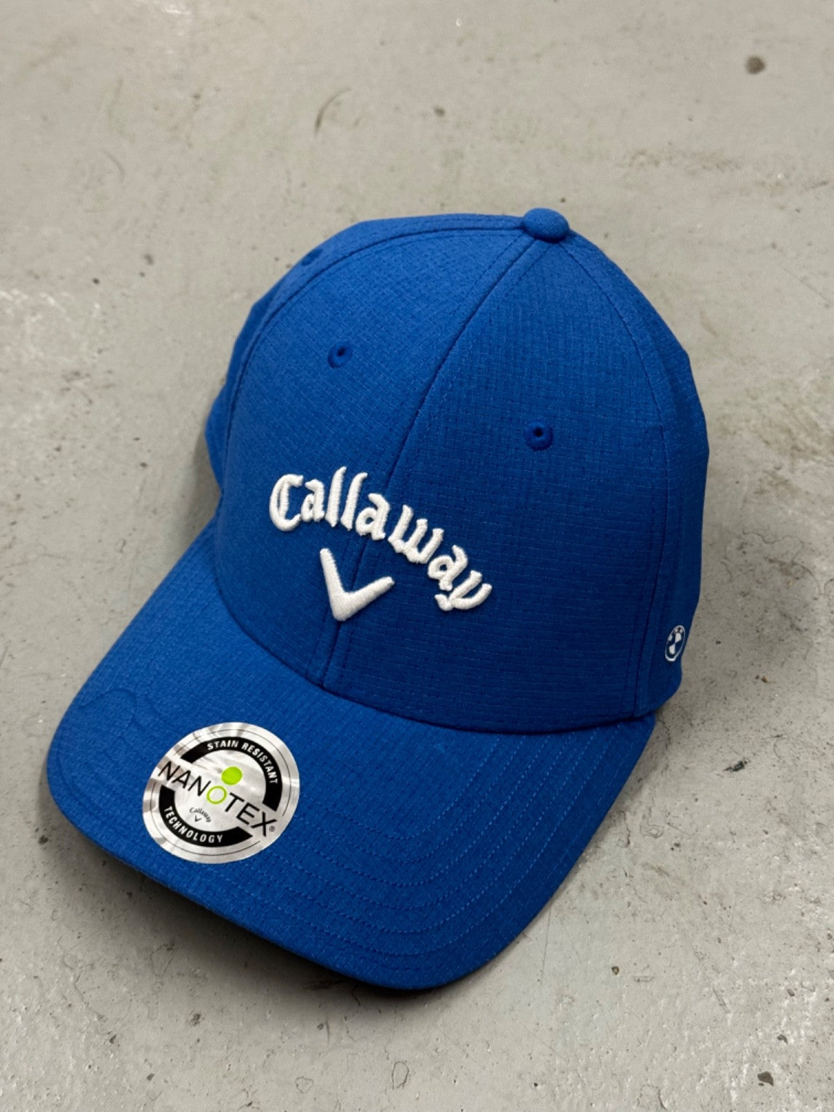 Callaway Odyessey Nanotex Golf Cap Adjustable One Size + Ball Marker