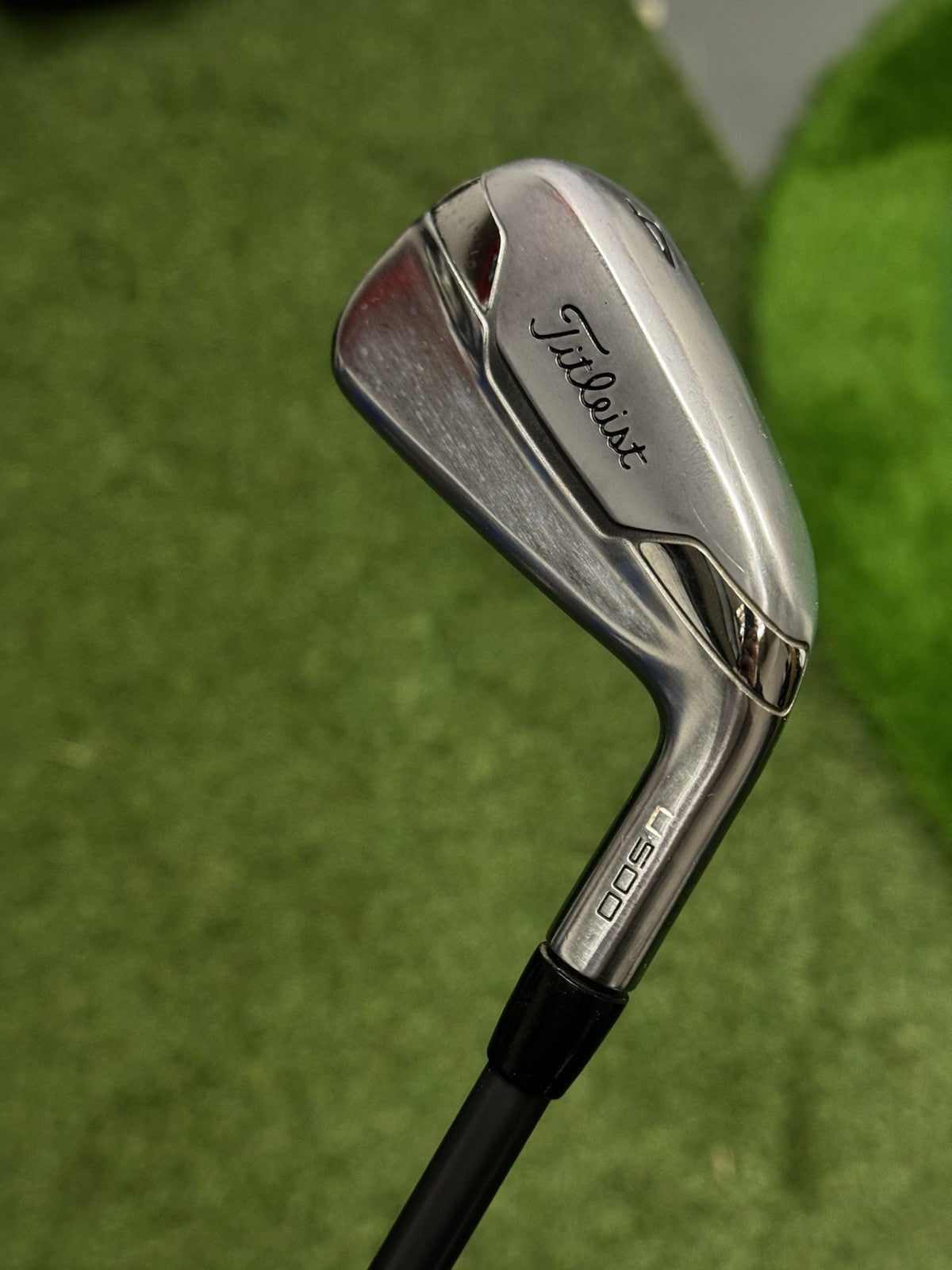 Titleist U500 #4 Iron 23 Degree Stiff Flex HZRDUS Smoke Black 90 Shaft