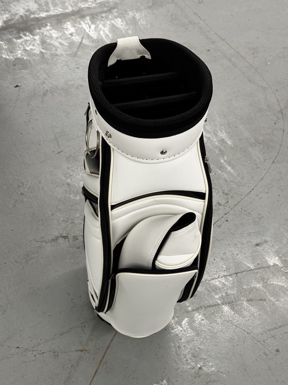 Generic White Golf Cart Bag *NEW*