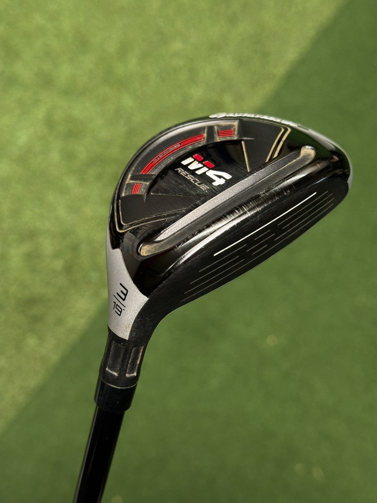 Taylormade M4 3 Hybrid 19 Degree Stiff Flex Atmos Red 7 Shaft
