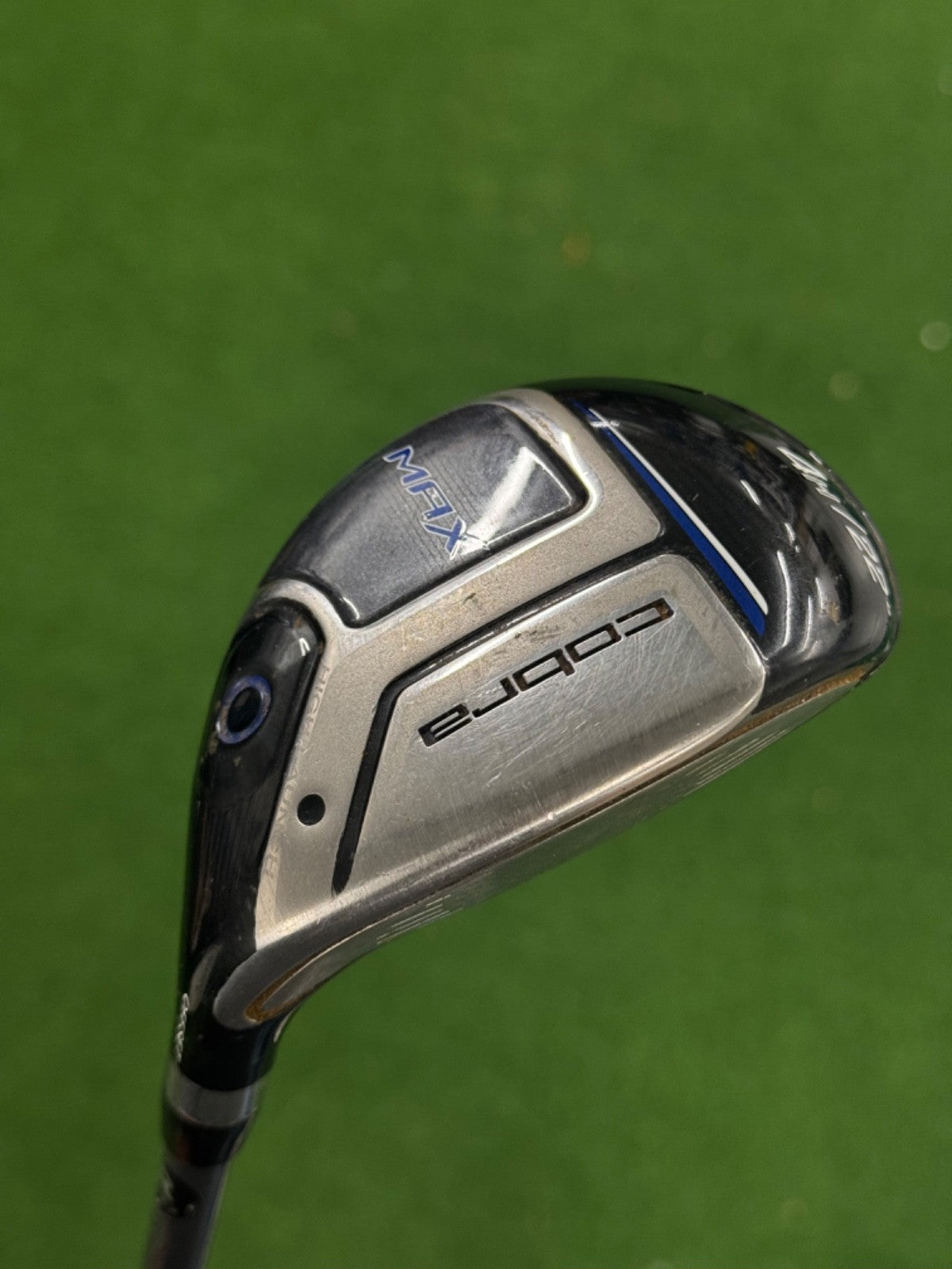 Cobra Max #4 Hybrid 22 Degree Regular Flex Matrix MFS White Shaft *used*