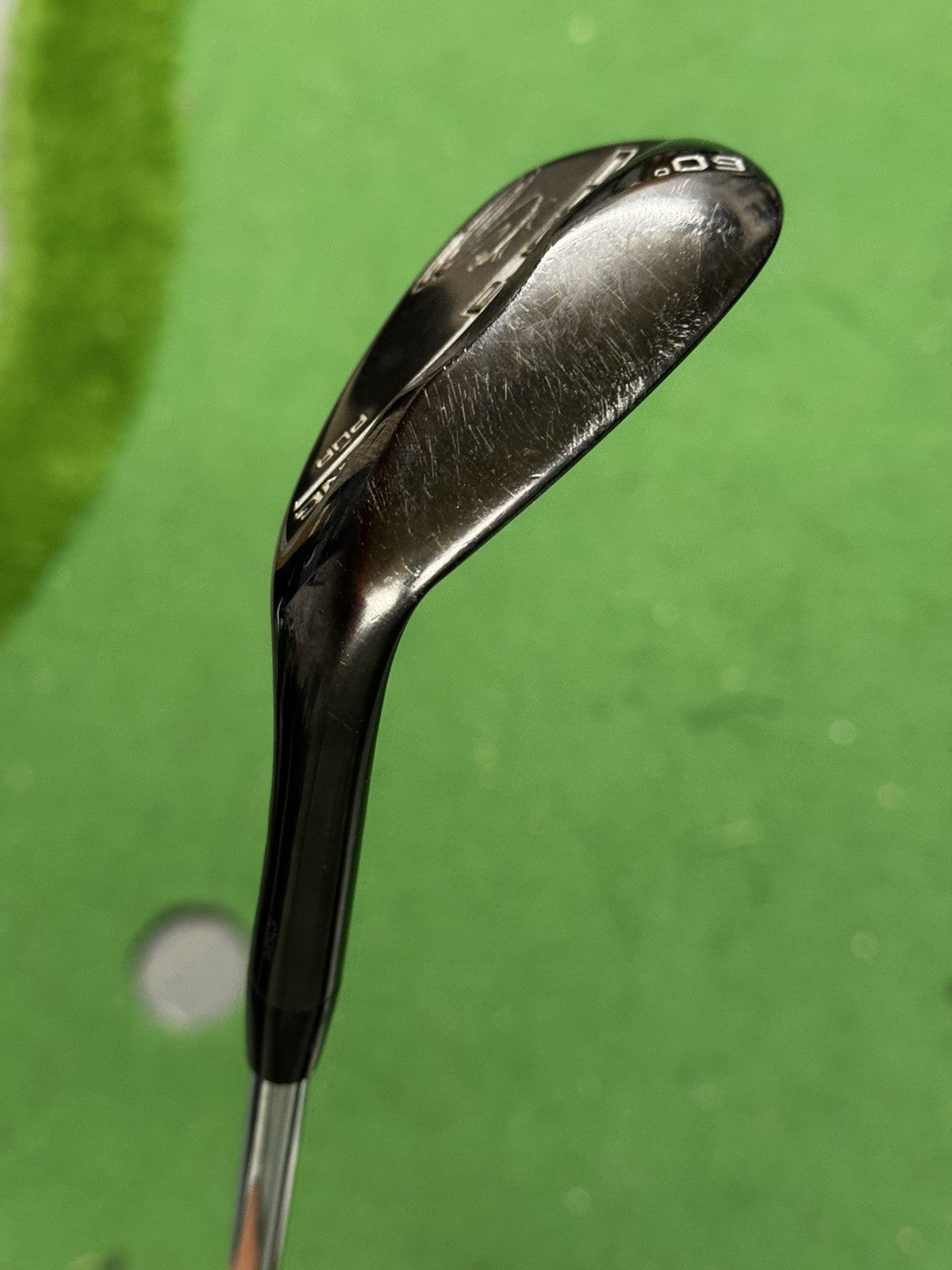 Cobra King Pur Lob Wedge Black 60 Degree Stiff Flex Steel Shaft