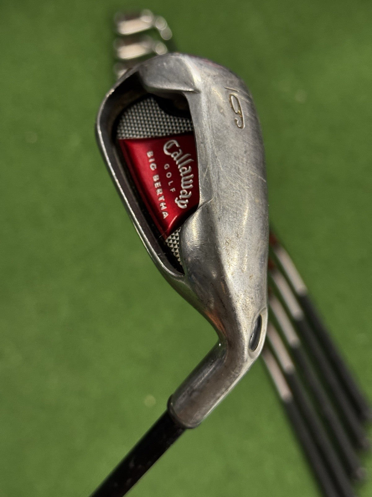 Callaway Big Bertha 2008 Iron Set 4-Sw Regular Graphite Shafts *Used*