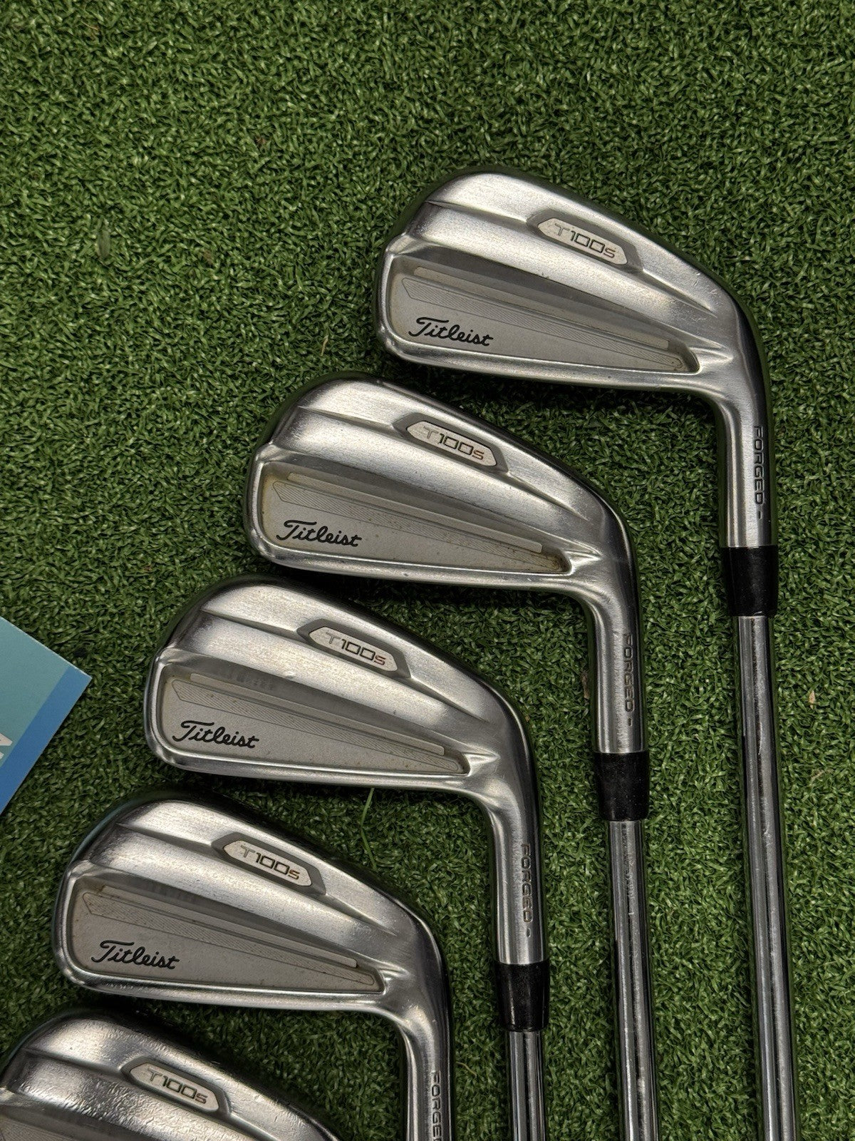 Titleist T100s Iron Set 4-PW Project X LZ 115g Regular Flex Shafts