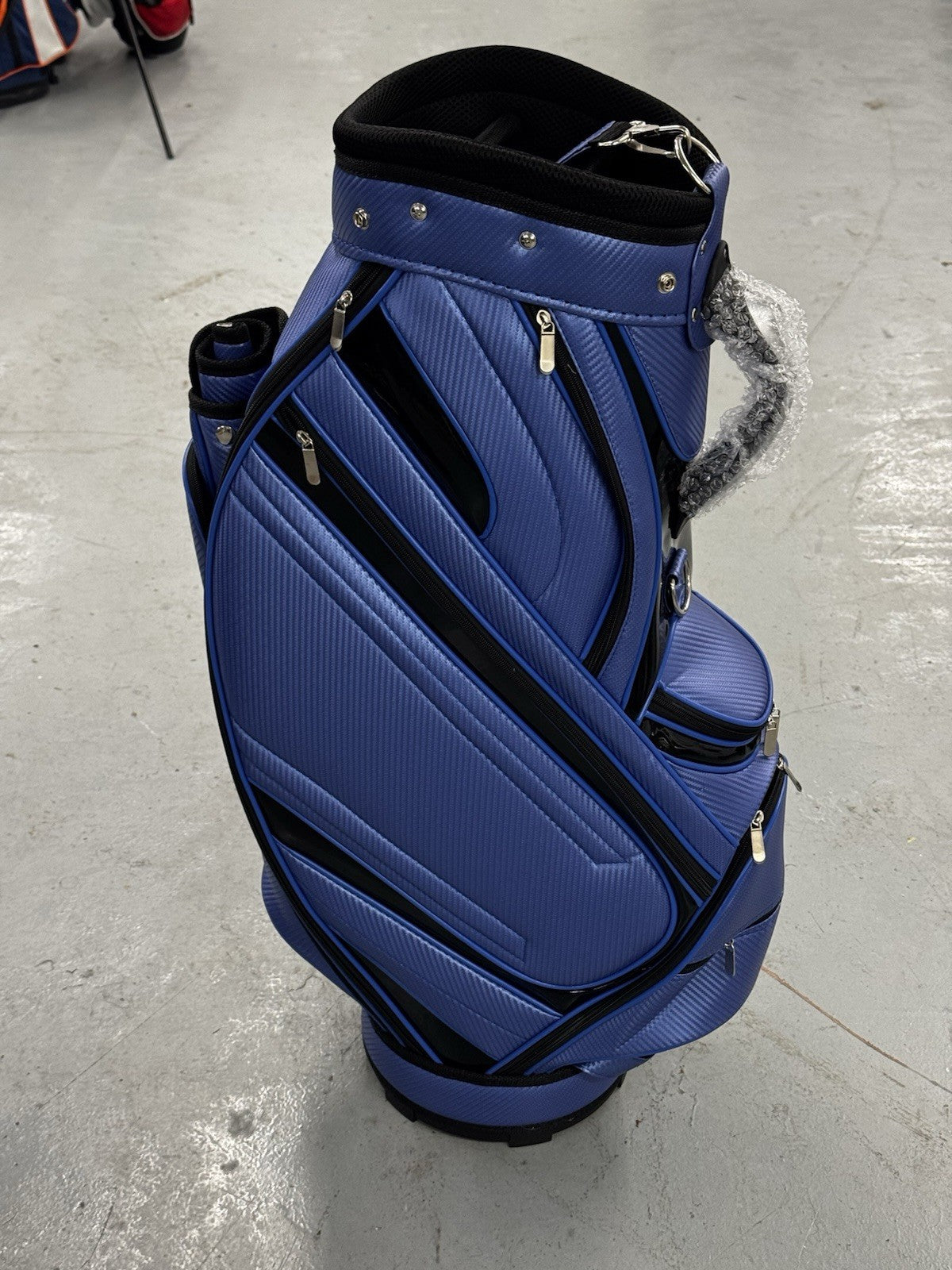 Generic Blue Golf Cart Bag *NEW*