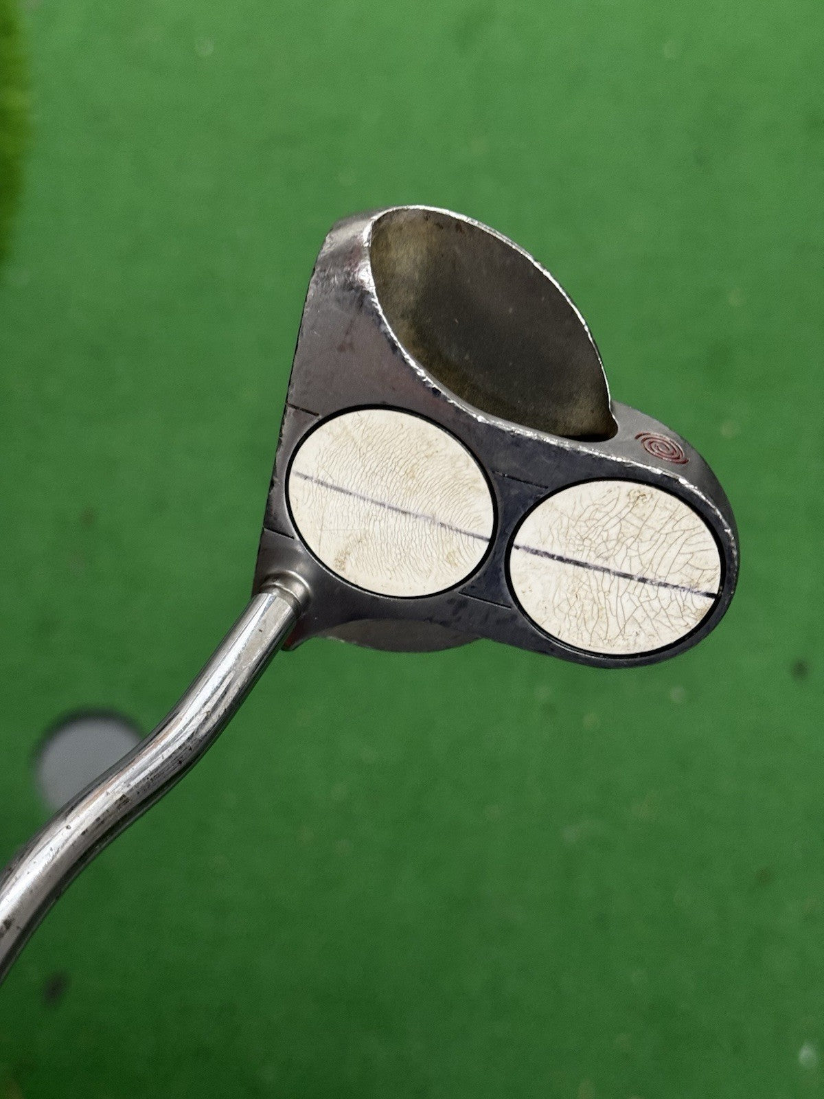 Odyssey White Steel 2 Ball Putter