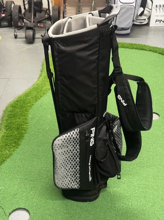 Ping Hoofer Monsoon Waterproof Stand Bag Black/Grey