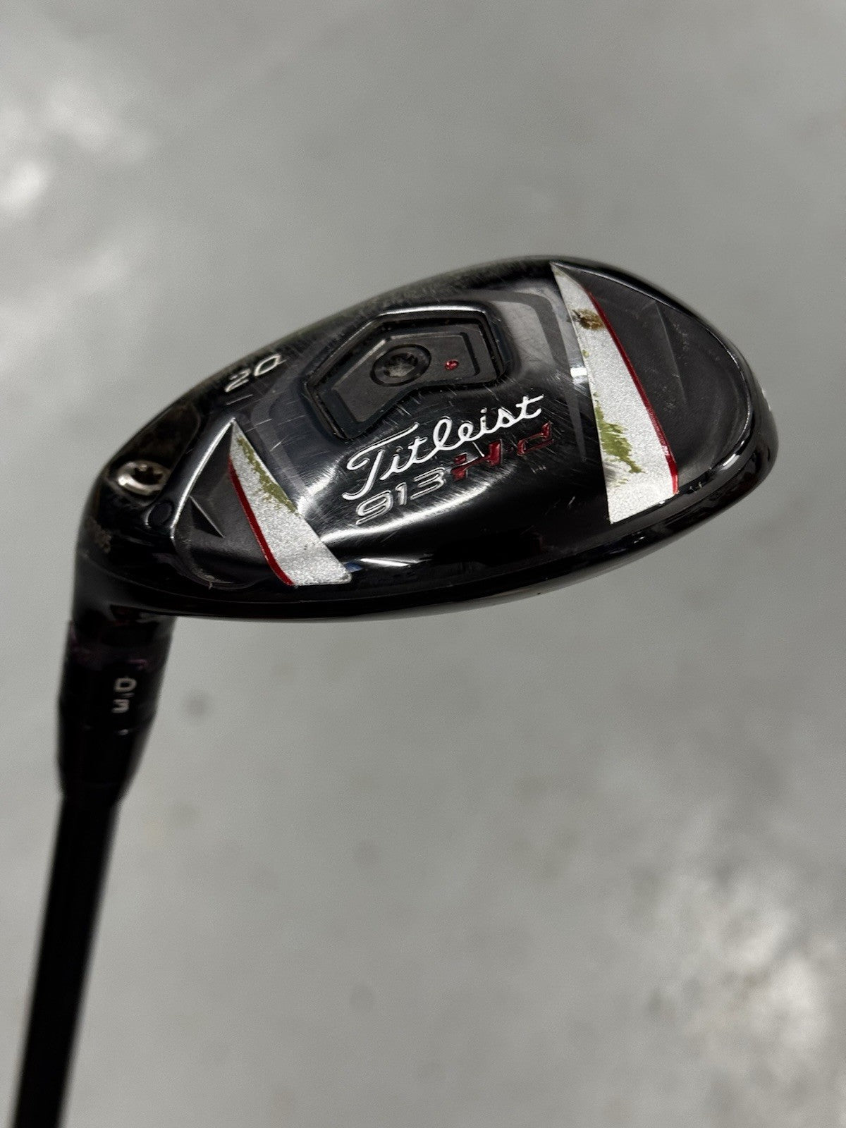 Titleist Left Hand 913 Hd Hybrid 20 Degrees Stiff Shaft