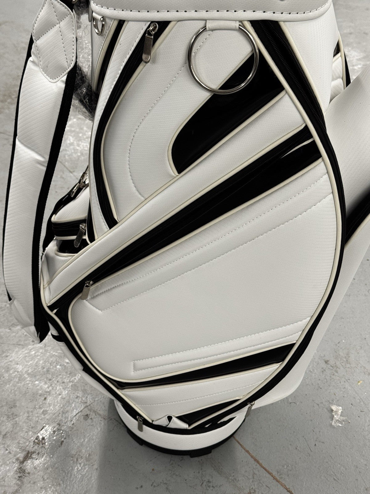 Generic White Golf Cart Bag *NEW*