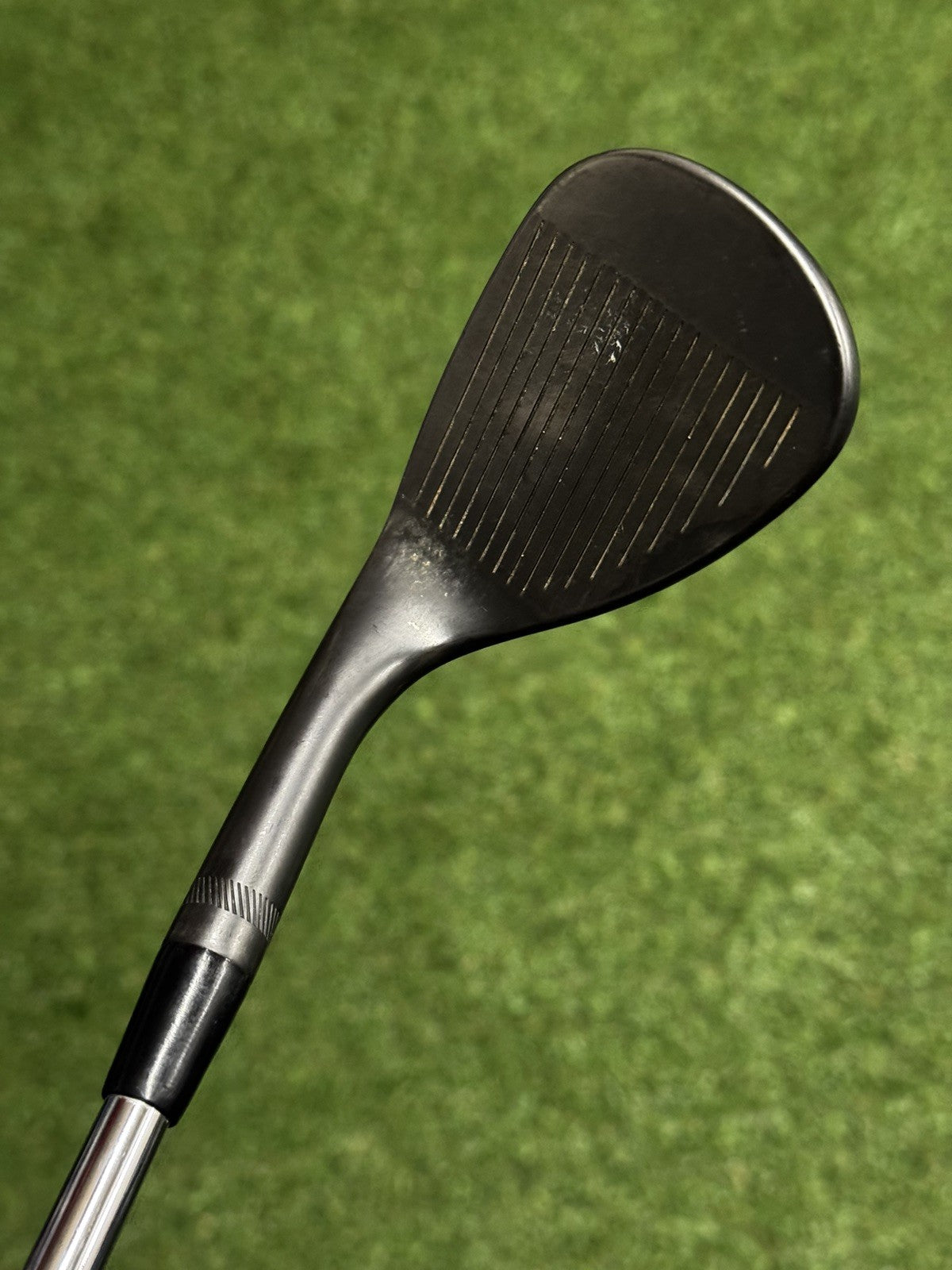 Titleist Vokey SM9 Jet Black Lob Wedge 60 Degree Wedge Flex Shaft