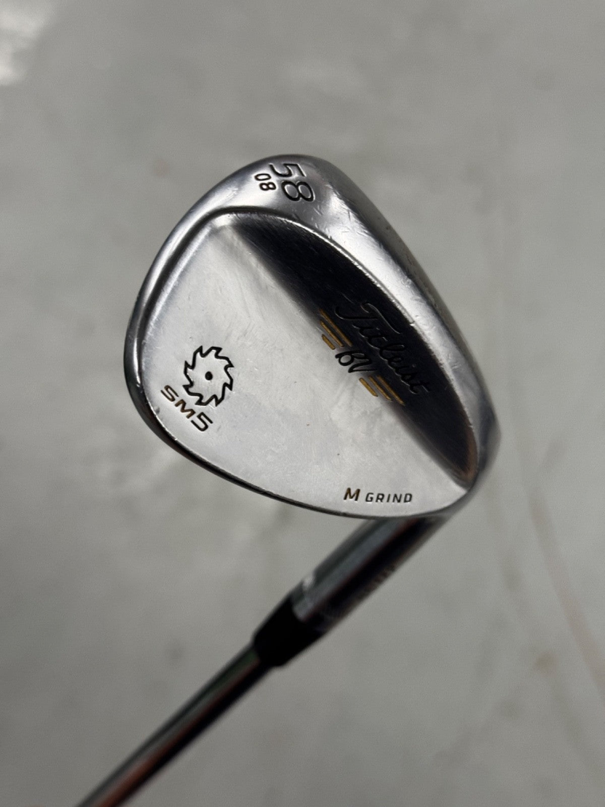 Titleist Vokey SM5 Lob Wedge 58 Degree Wedge Flex Vokey SM5 Shaft *used*