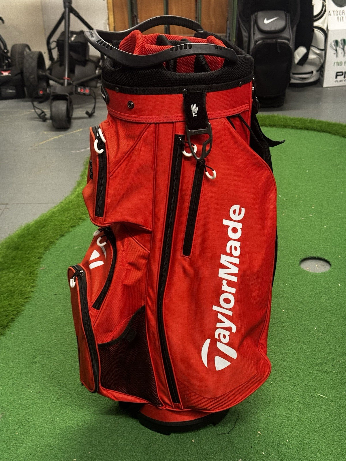 Taylormade Cart Lite Golf Bag 14-Way Divider Red