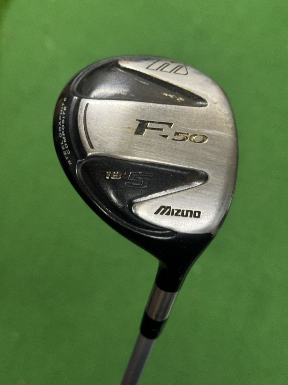 Mizuno F-50 5 Wood 18 Degree Lite Flex Mizuno Exsar FS2 Shaft