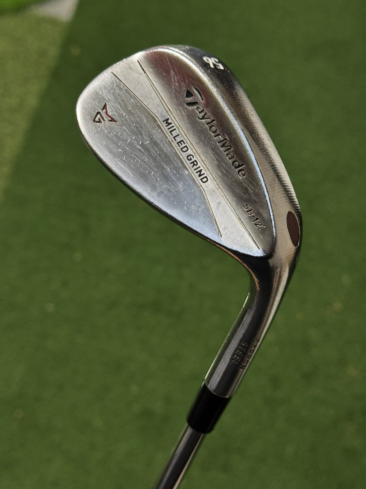 Taylormade Milled Grind Sand Wedge 56 Degree Wedge Flex Steel Shaft