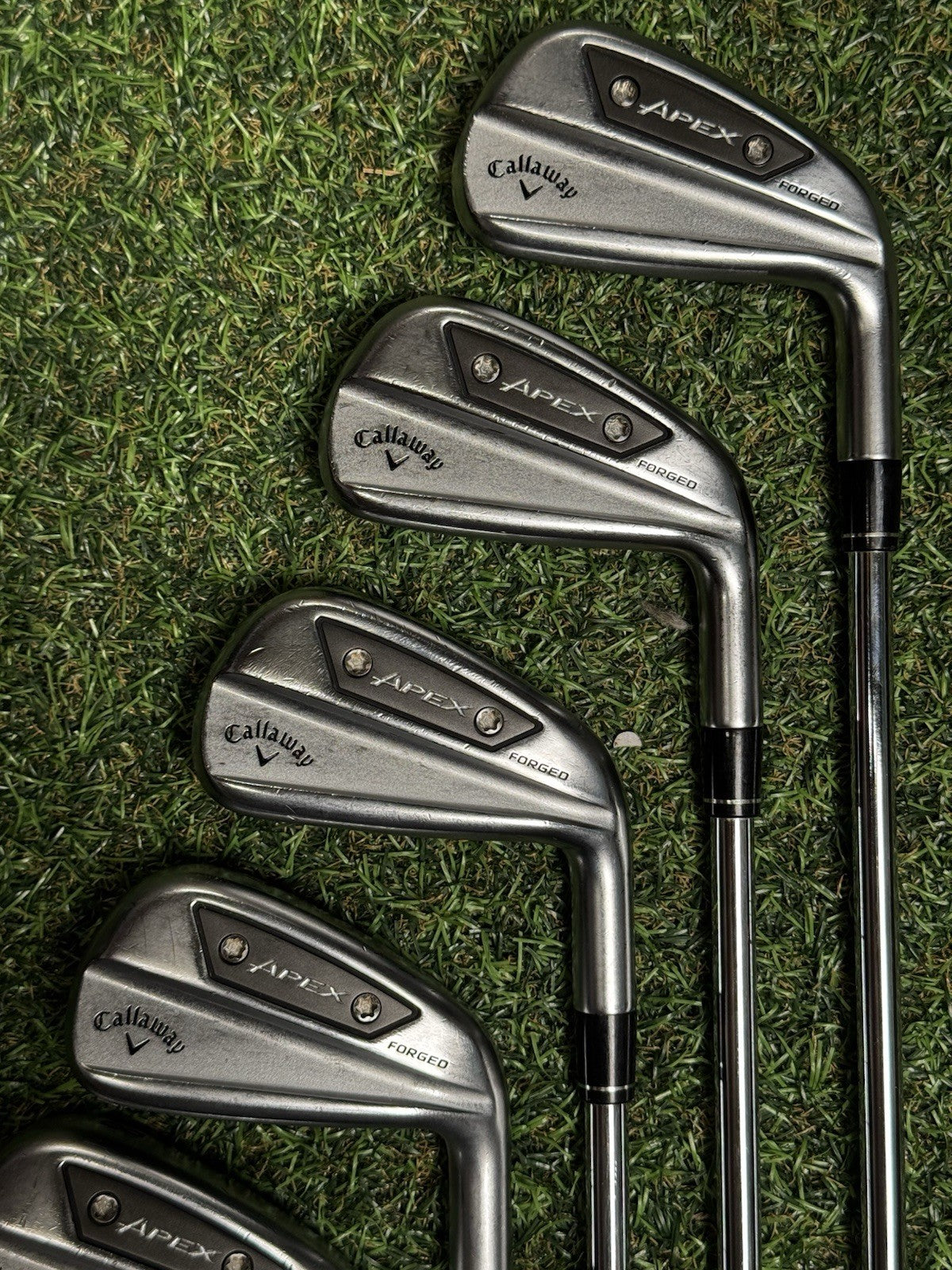 Callaway Apex AI200 Forged Iron Set 4-AW Dynamic Gold Stiff Flex S300 Shafts