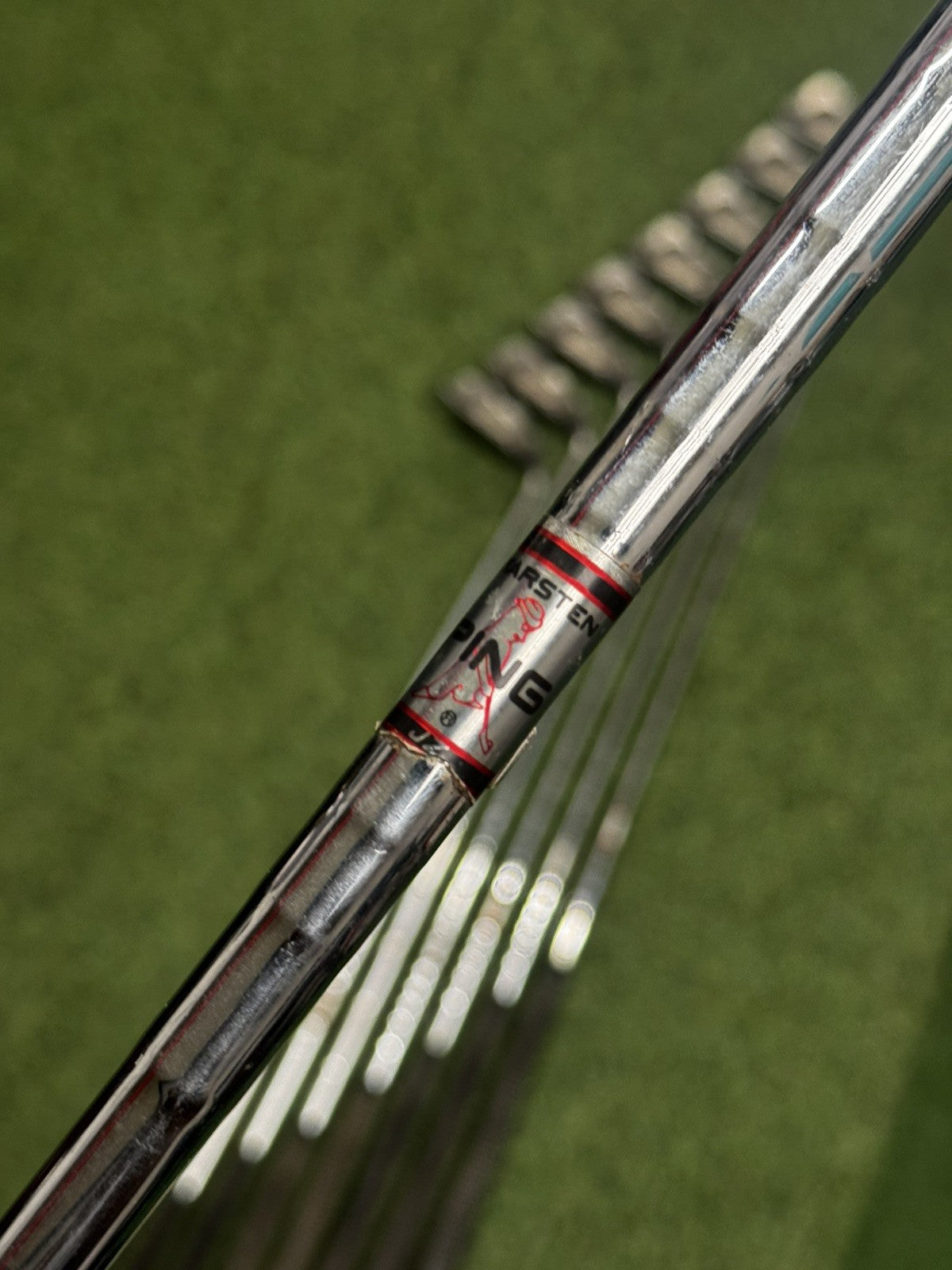 Ping Zing 2 Karsten Iron Set 3-Pw+Sw Regular Steel Shafts Black Dot