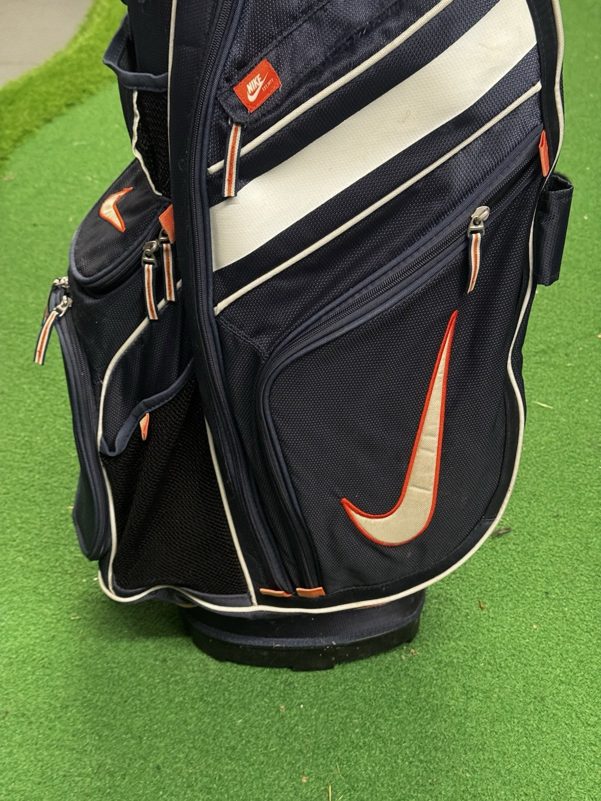 Nike Golf Cart Bag Navy 14 Way Divider