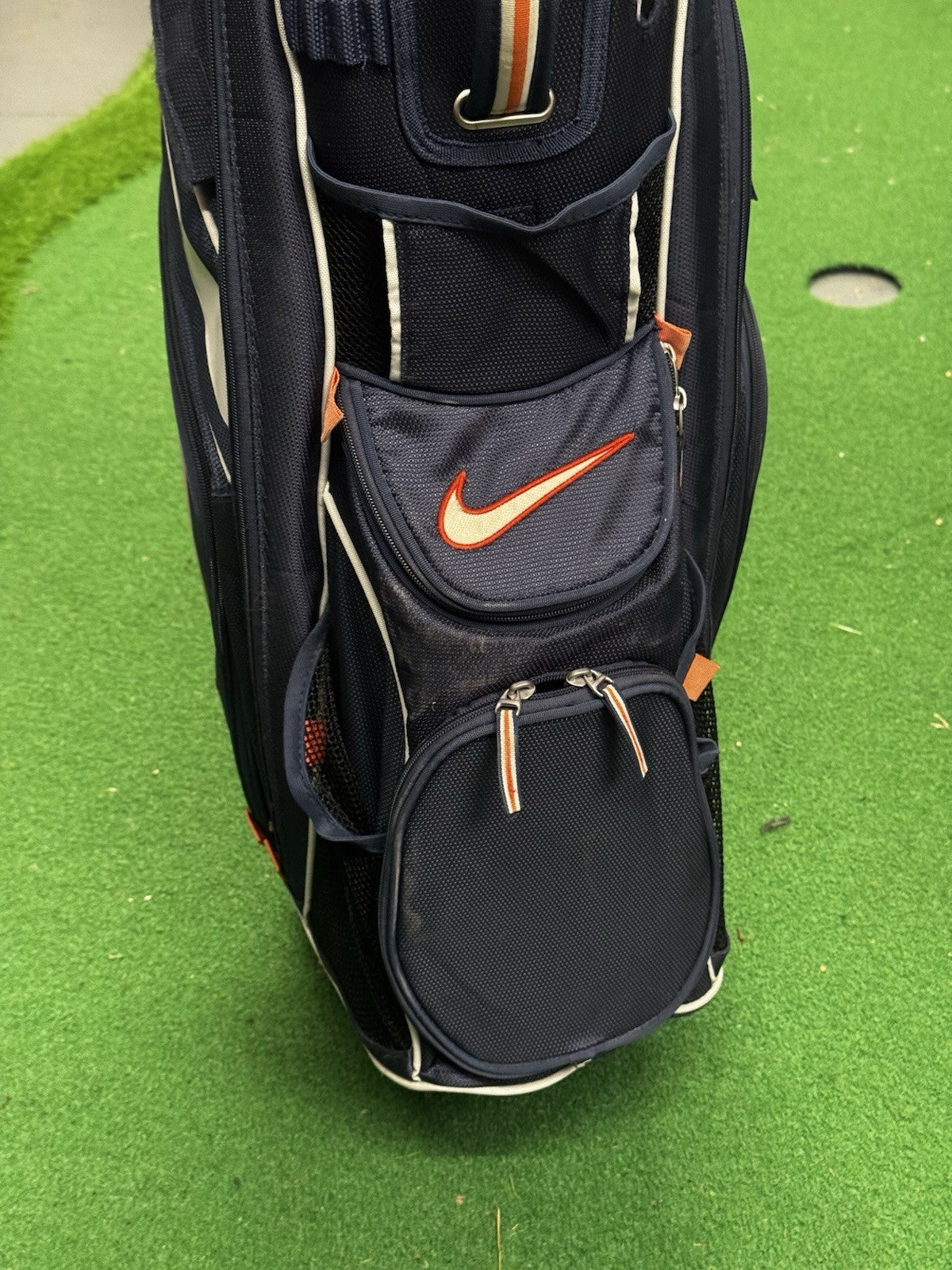 Nike Golf Cart Bag Navy 14 Way Divider