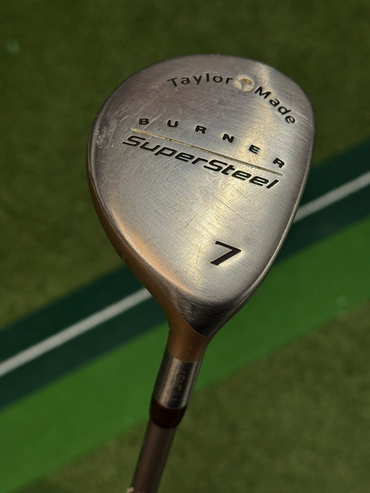 Taylormade Ladies Burner Supersteel 7 Wood Ladies Flex Silver Bubble Shaft 