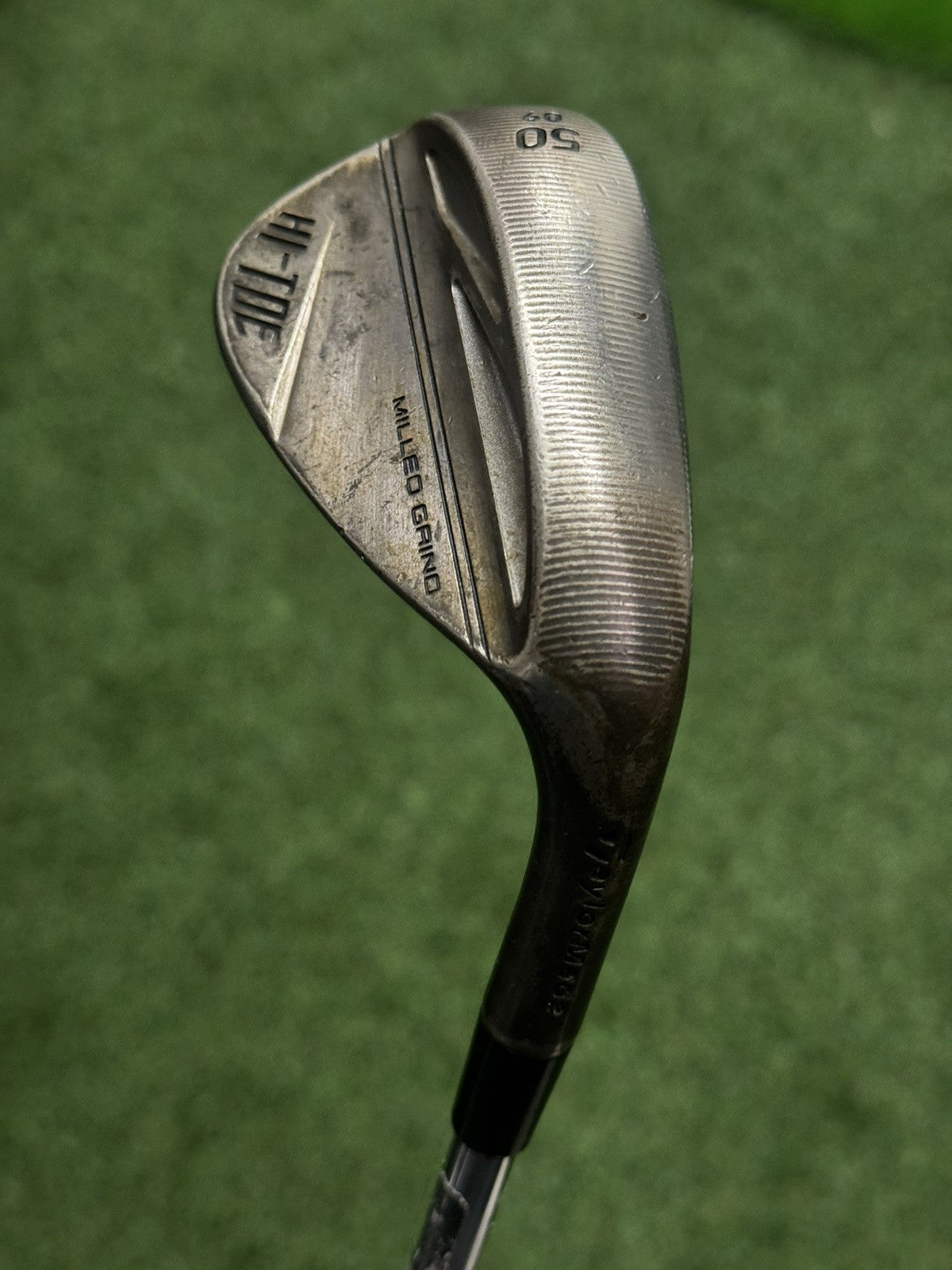 TaylorMade Milled Grind Hi-Toe 3 RAW Gap Wedge 50 Degrees Wedge Flex