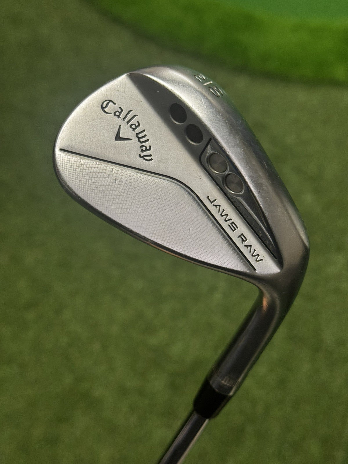 Callaway Jaws Raw Lob Wedge 60 Degree Stiff Flex Dynamic Gold S200 Shaft