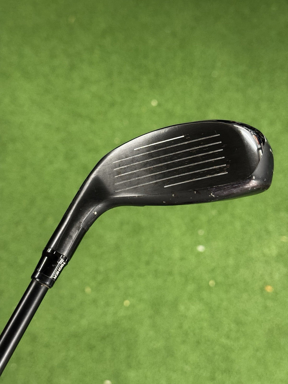 Taylormade GAPR Hi #4 Hybrid 22 Degree Stiff Flex KBS Hybrid 80 Shaft *Used*