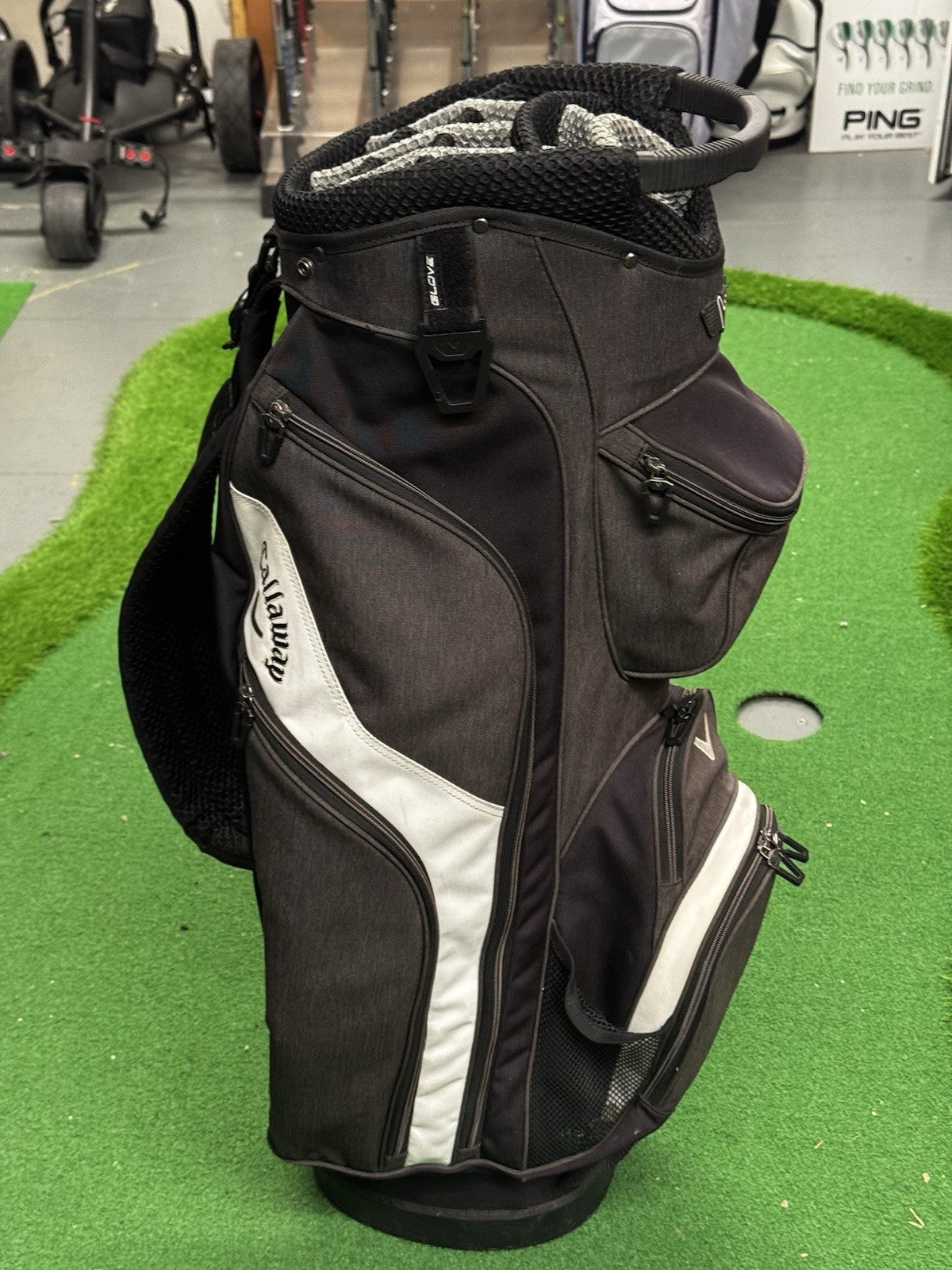 Callaway Golf Cart Bag Black/Grey/White