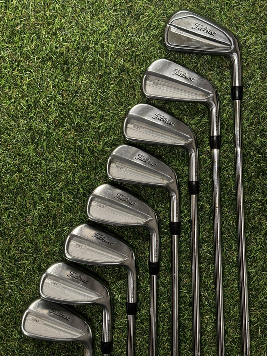 Titleist T150/T200 2023 Iron Set 4-Pw+Gw Dynamic Gold S400 Shafts +1 Inch