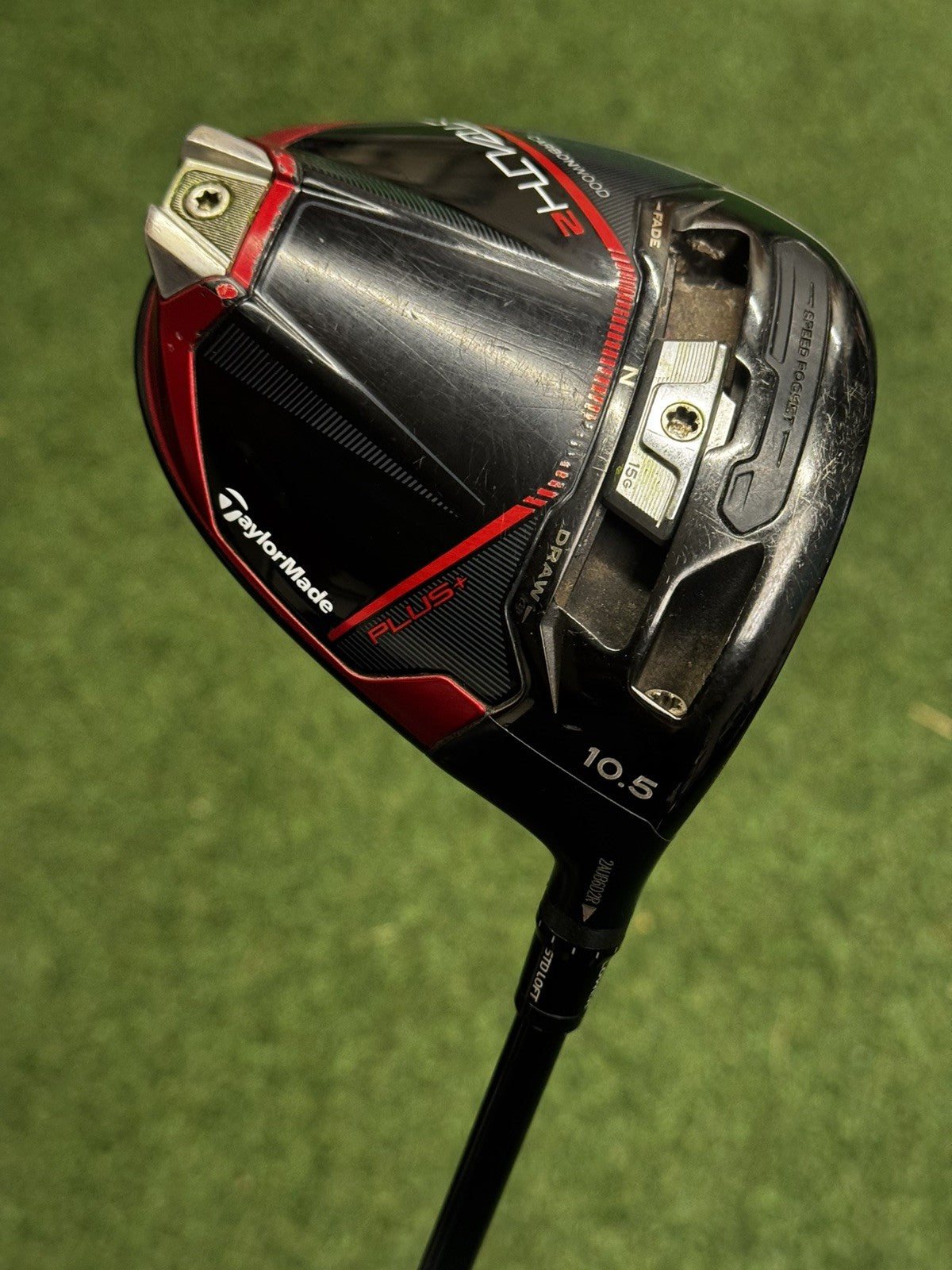 Taylormade Stealth 2 Plus Driver 10.5 Degree Stiff Flex Kai'li Red 60S Shaft