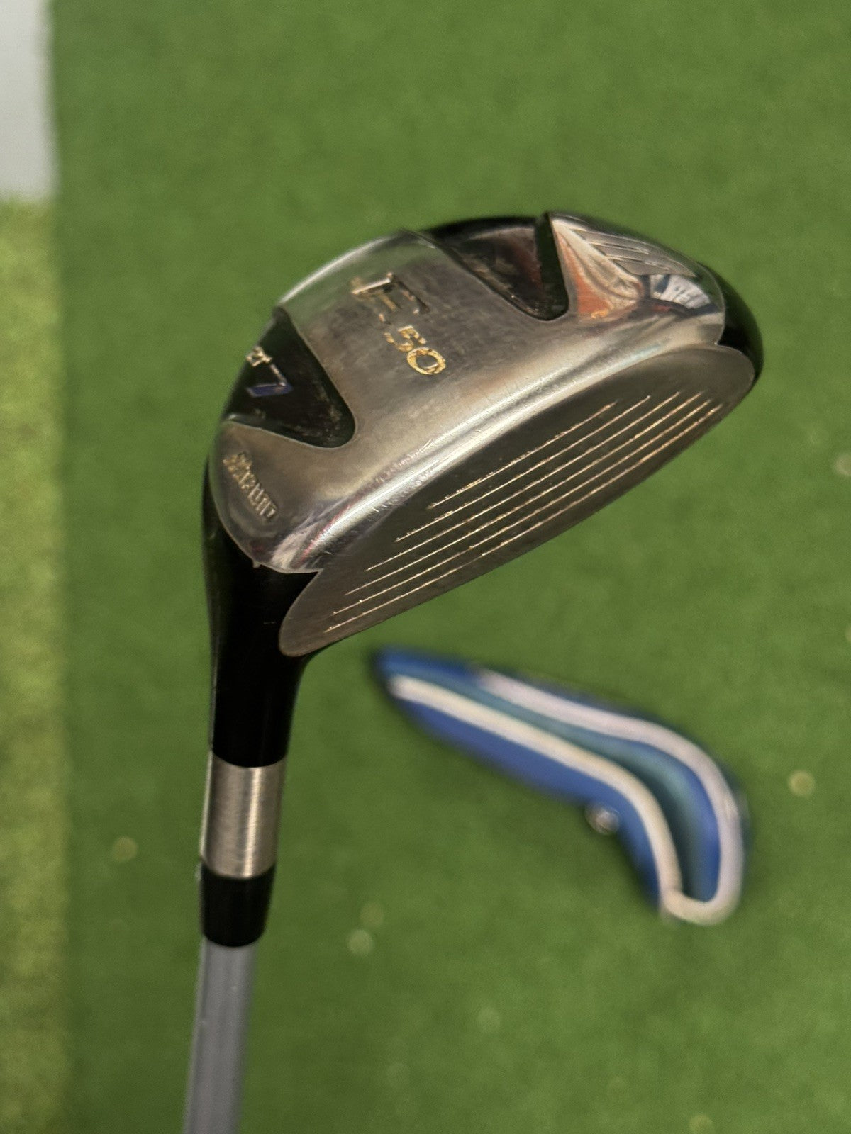 Mizuno F-50 7 Wood 21 Degree Lite Flex Mizuno Exsar FS2 Shaft