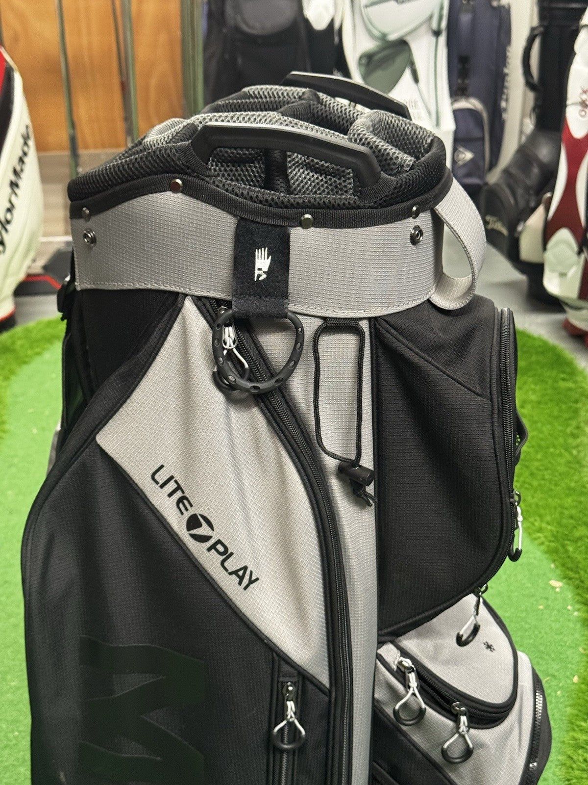 MGI Golf Lite Play Cart Bag Grey/Black
