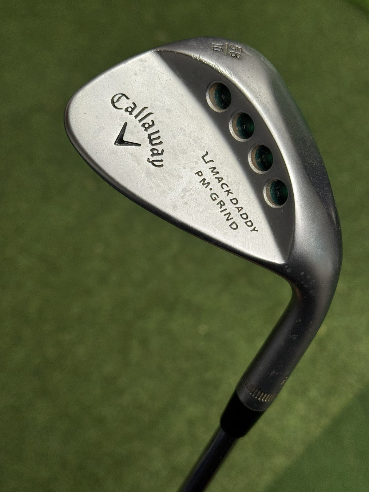 Callaway Mack Daddy PM Grind Lob Wedge 58 Degree Wedge Flex KBS Shaft