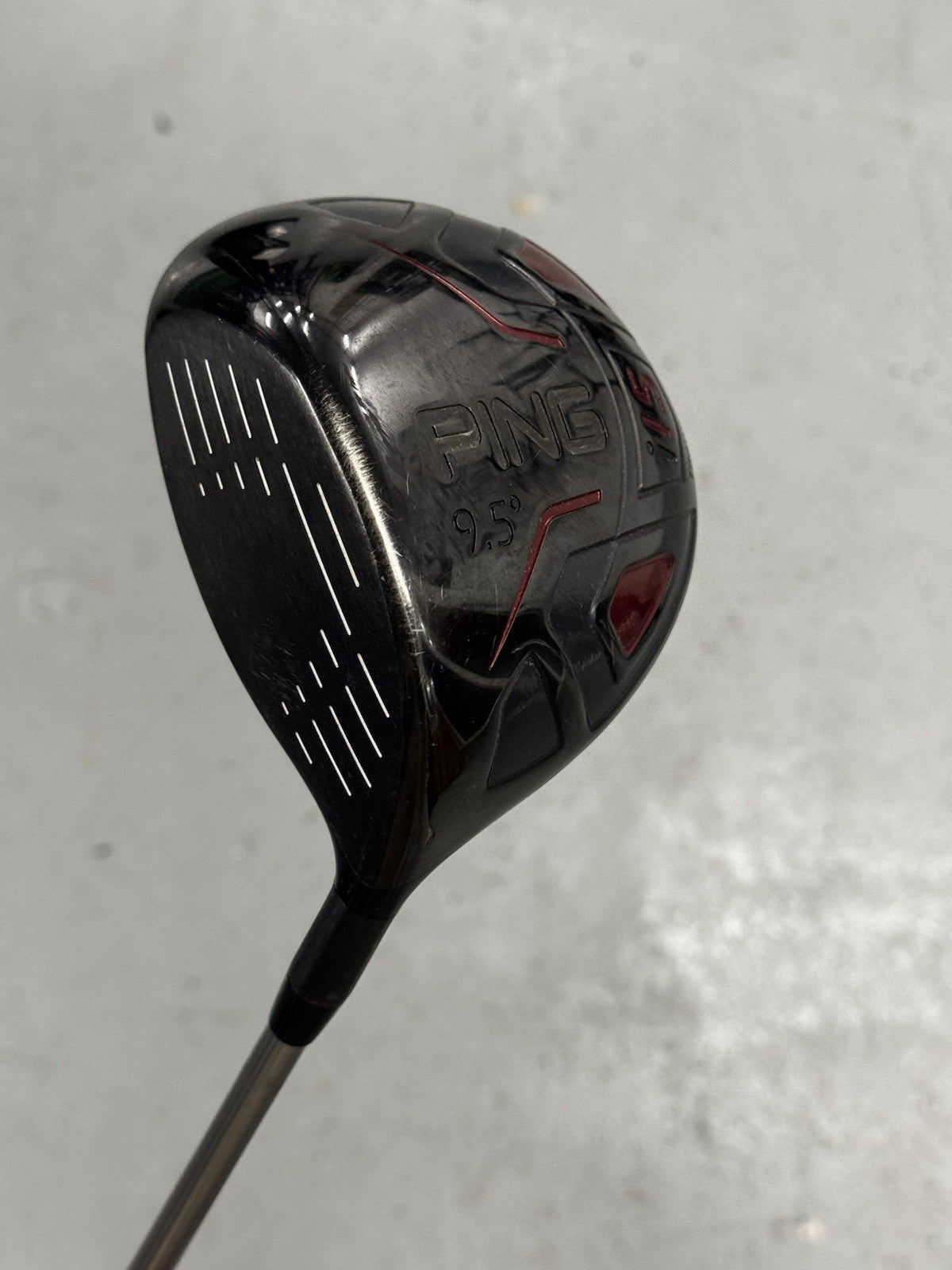Ping i15 Driver Left Hand 9.5 Degree Stiff Flex Ping Graphite Shaft
