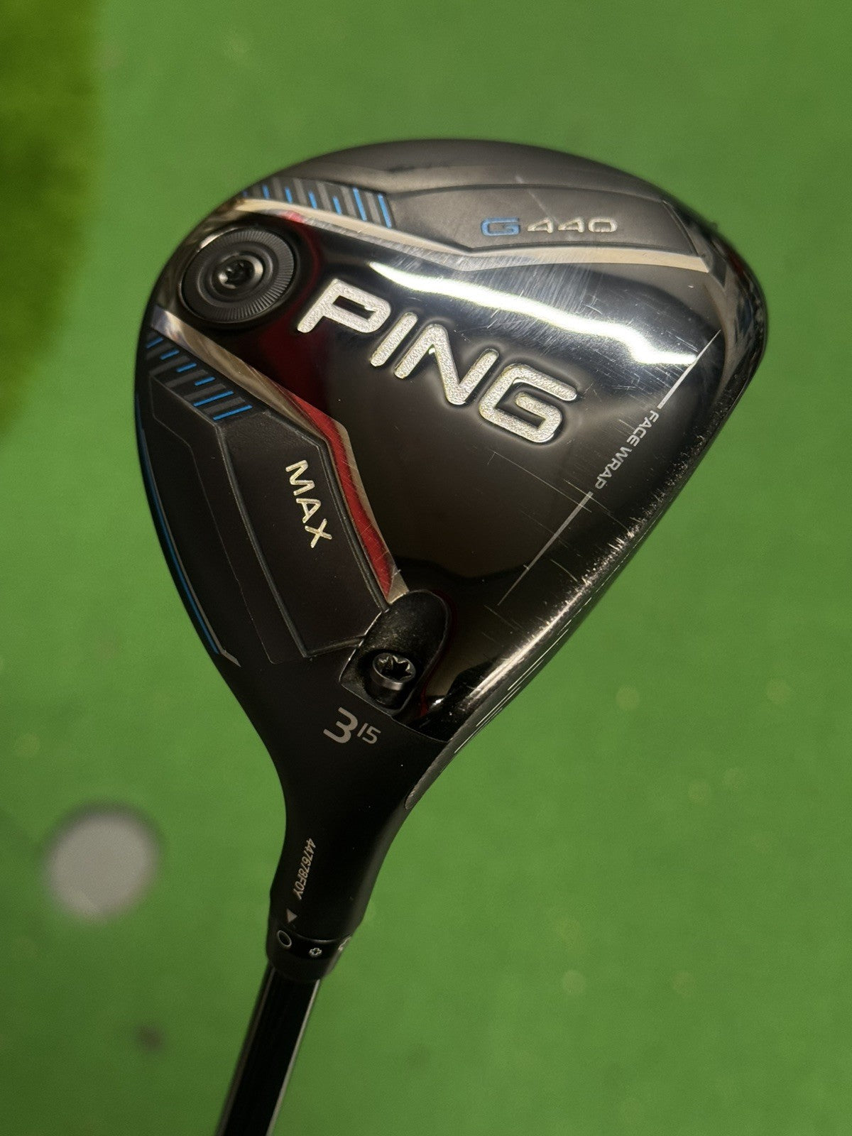 Ping G440 Max 3 Wood 15 Degree X Stiff Flex Kaili White 70X Shaft